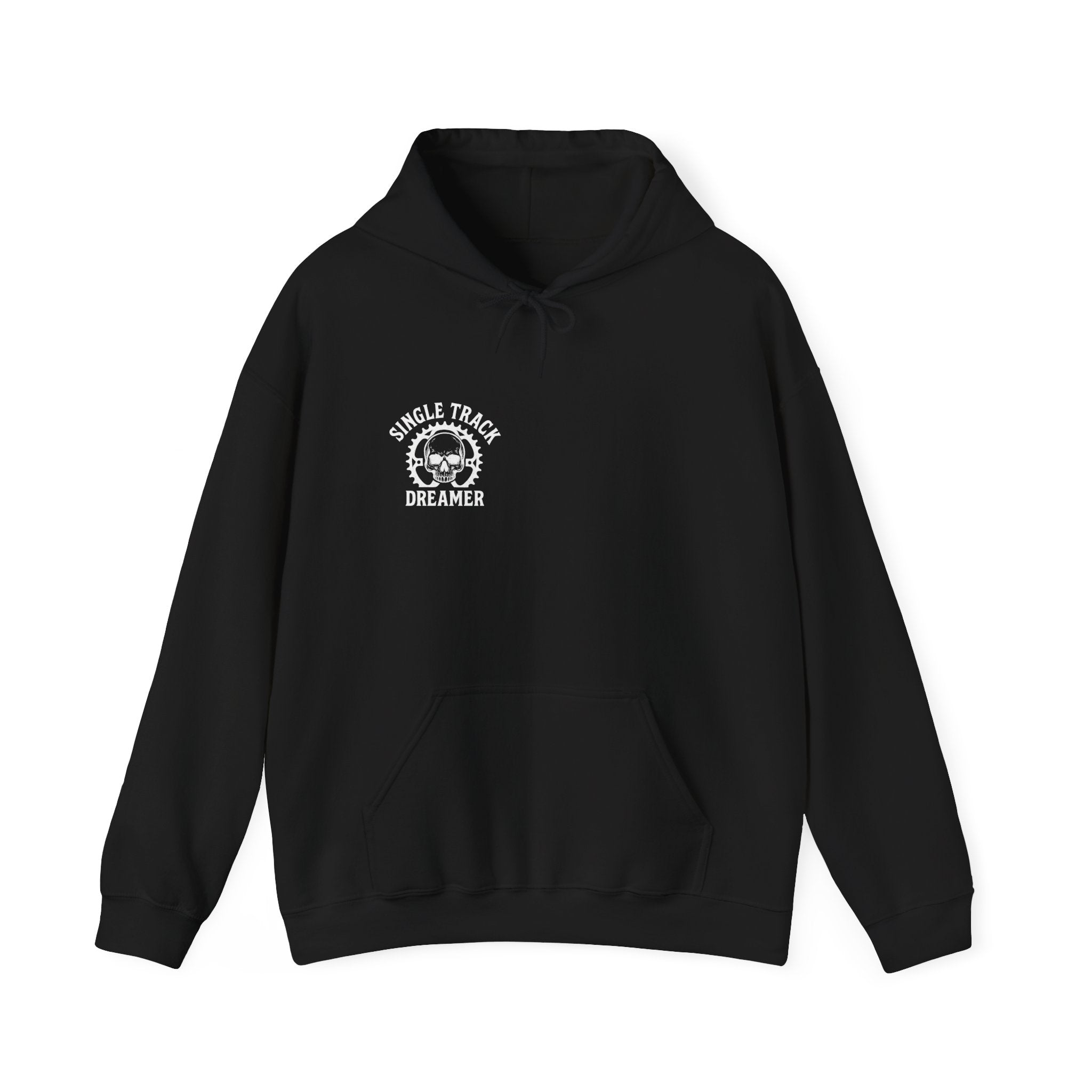 Men's Hooded Sweatshirt - Minimalist Design for Everyday Comfort