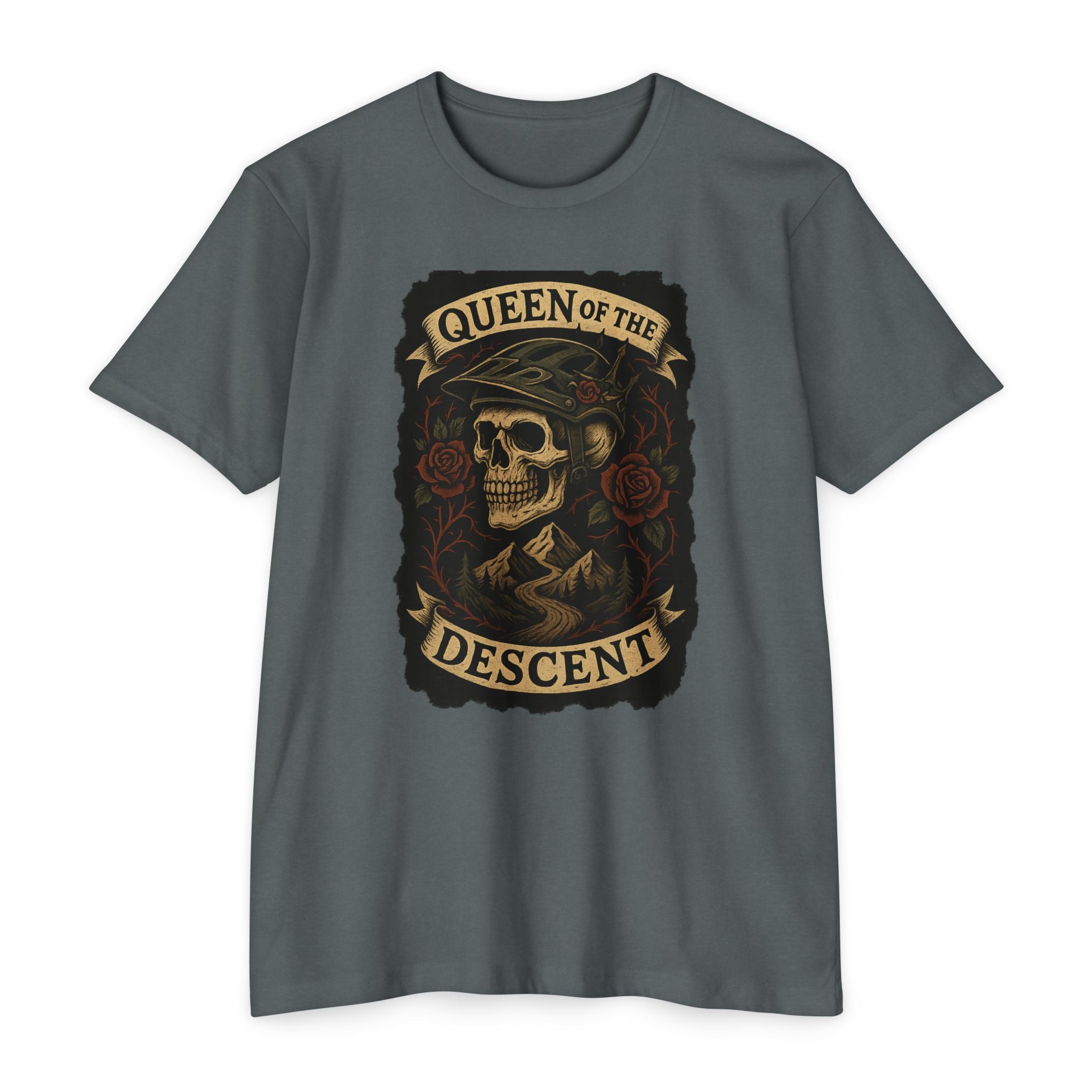 Queen of the Descent Skull Tee - Women's Short Sleeve T-Shirt