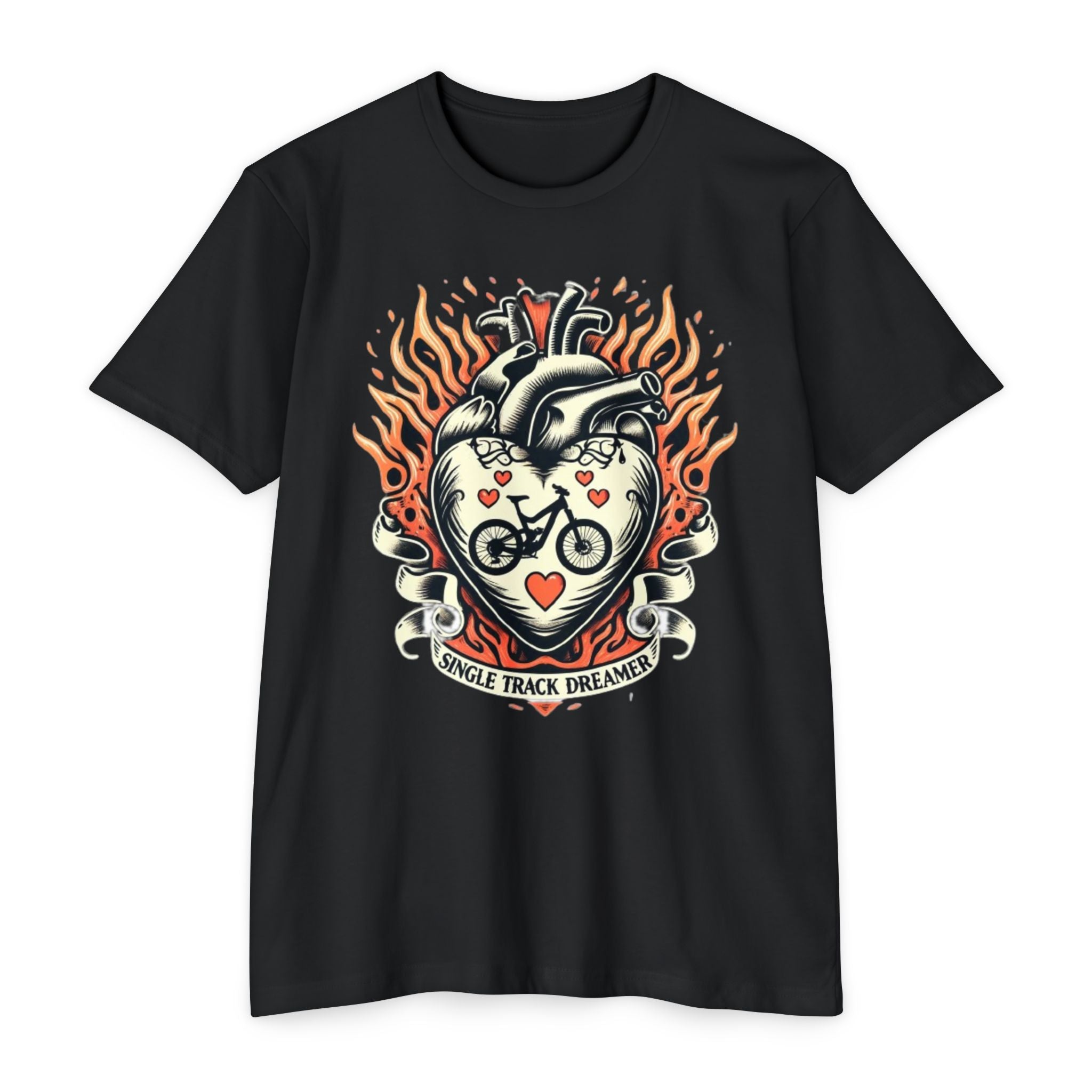 Heart & Fire | Single Track Dreamer Vintage Rider Tee