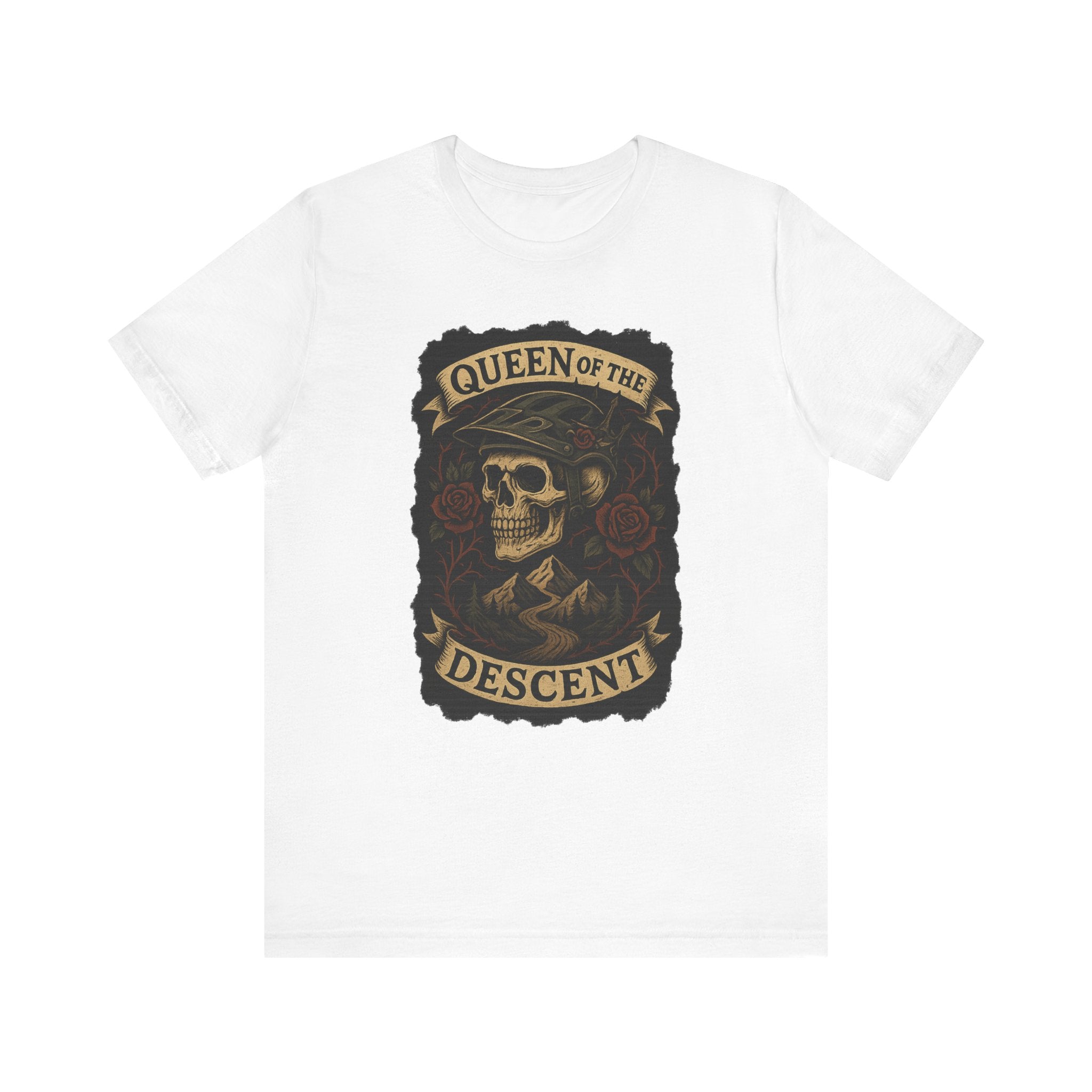 Queen of the Descent Skull Tee - Women's Short Sleeve T-Shirt
