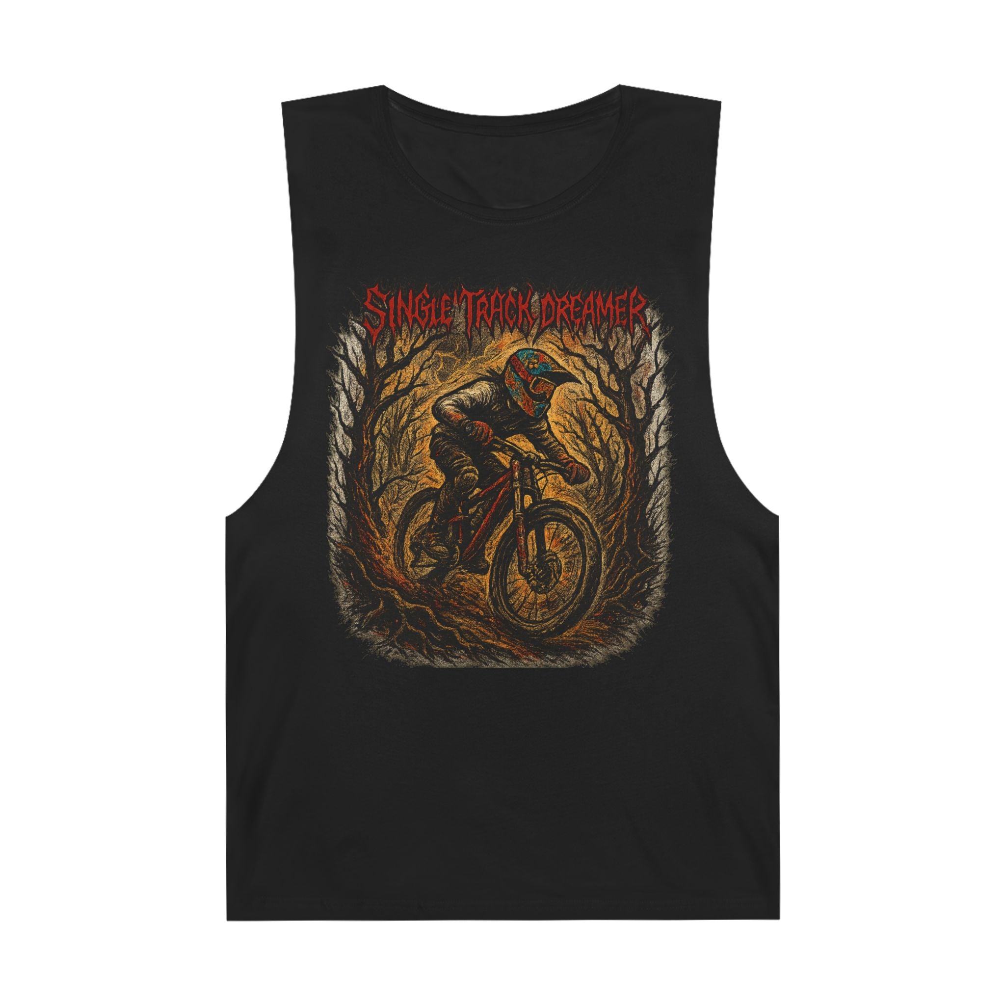 Men's Tank - Mountain Biking Graphic Tee