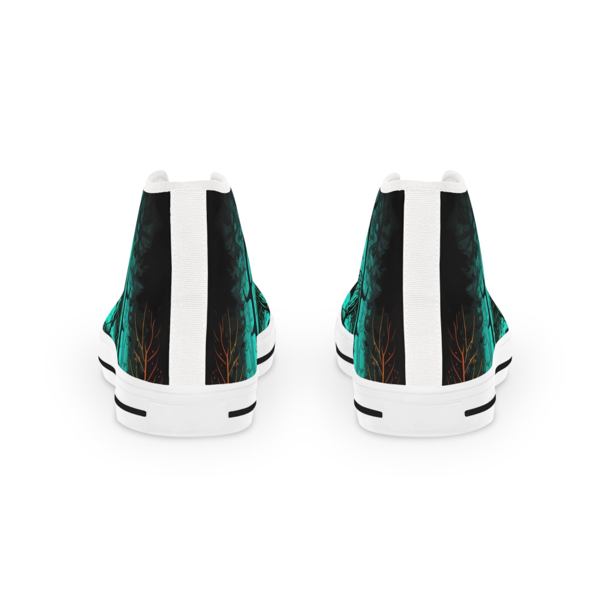 Men’s MTB Forest Rider High Top Sneakers – Breathable Canvas, Memory Foam