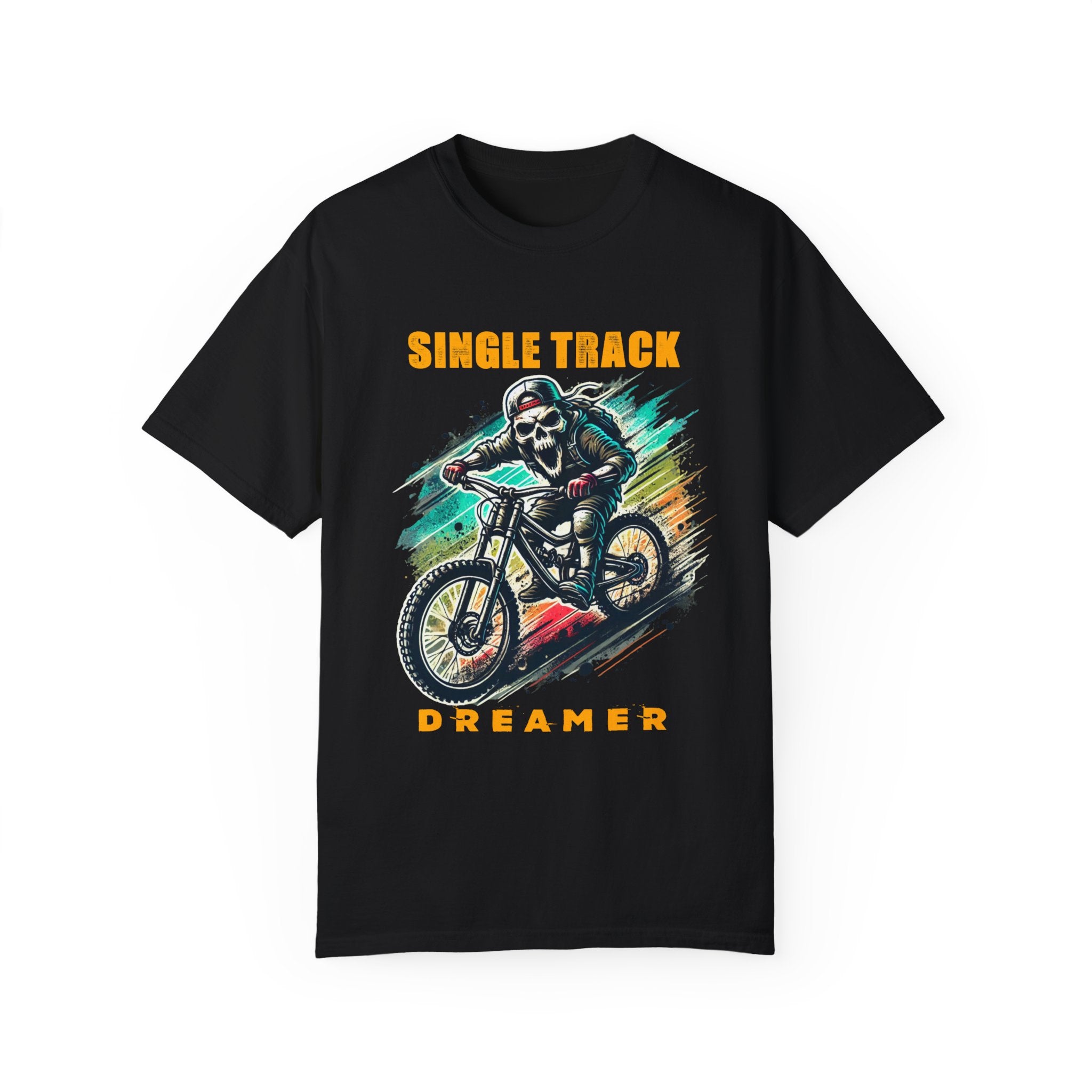 Mountain Bike Skull Men's T-shirt