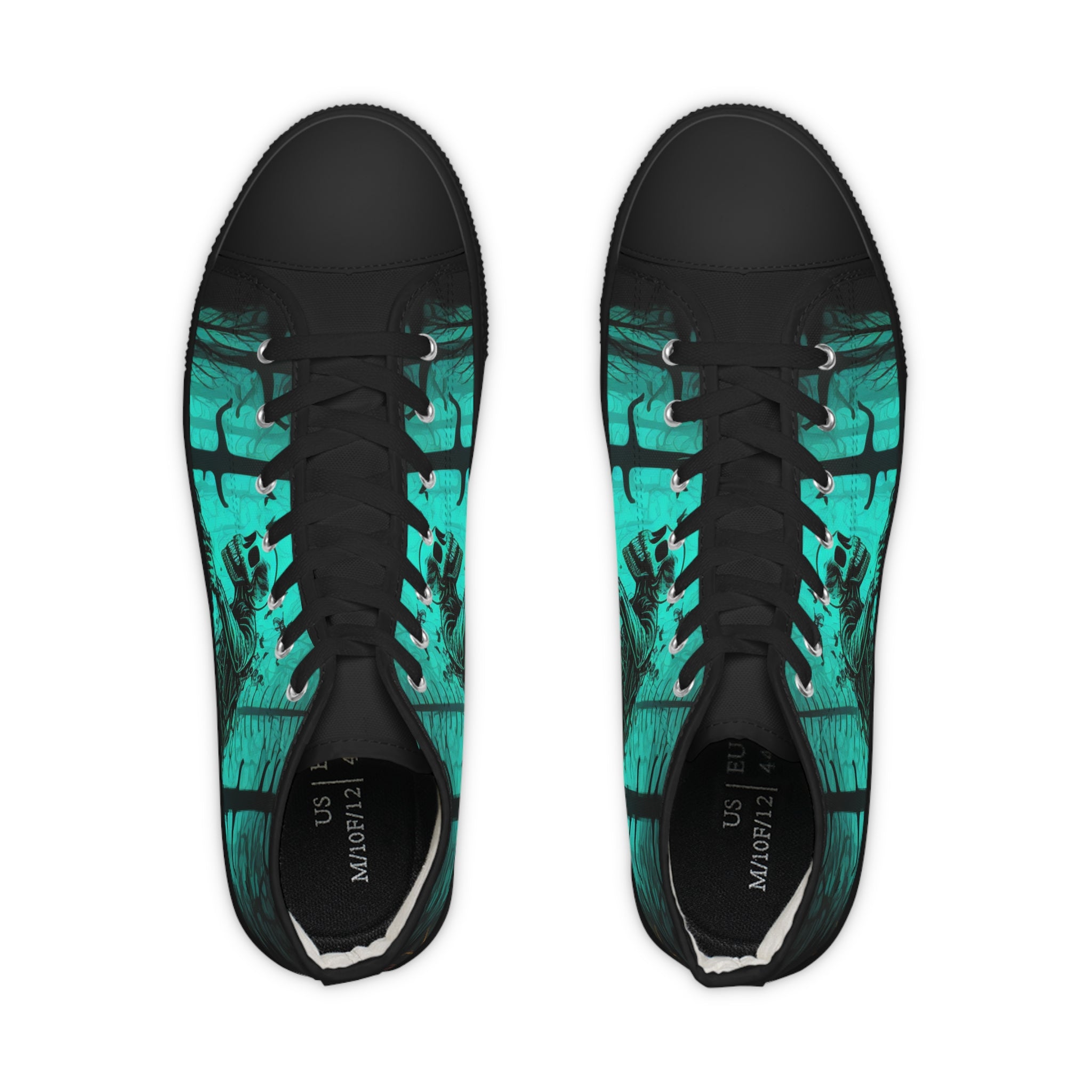 Men’s MTB Forest Rider High Top Sneakers – Breathable Canvas, Memory Foam