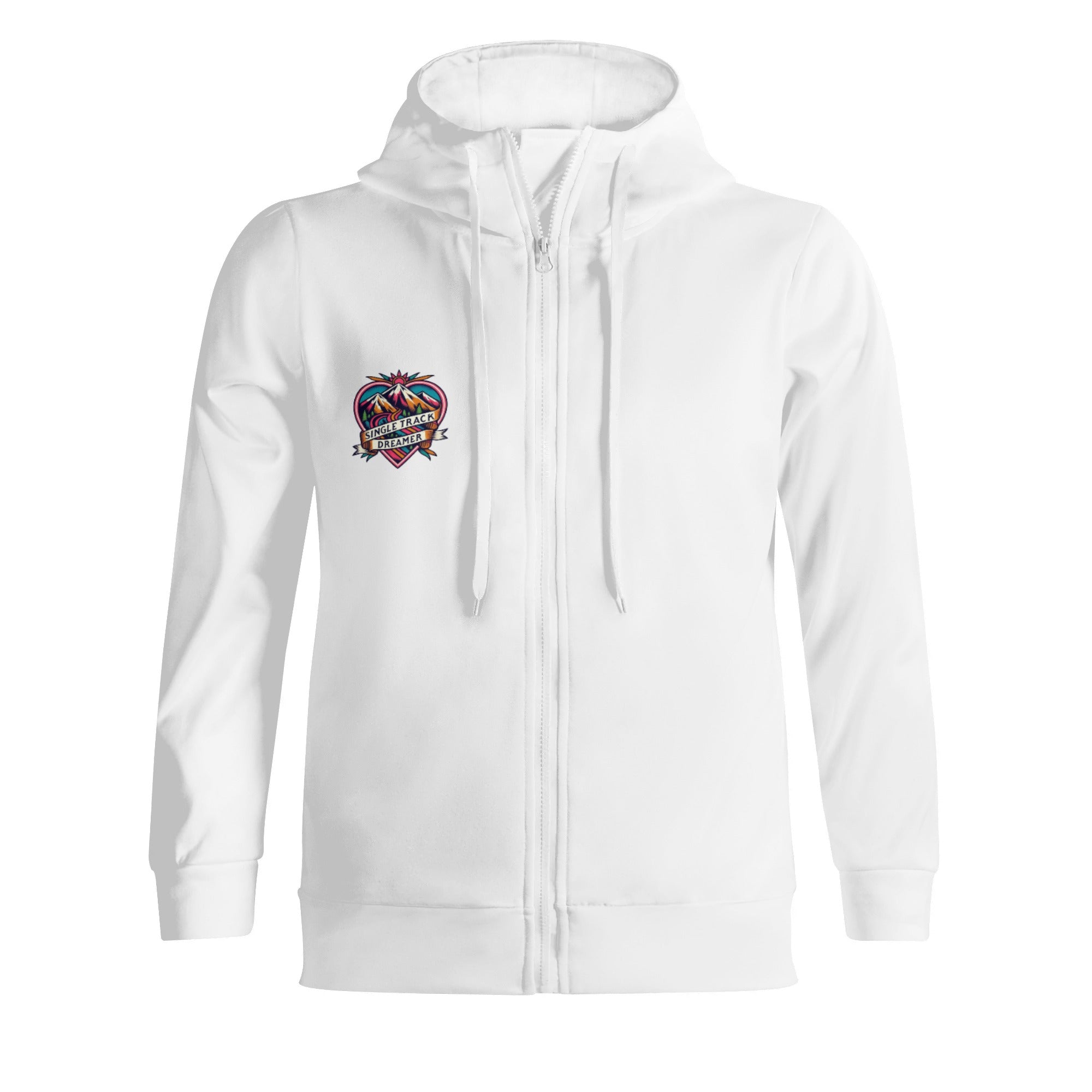 Mens Hoodie | Streetwear Heart & Mountains