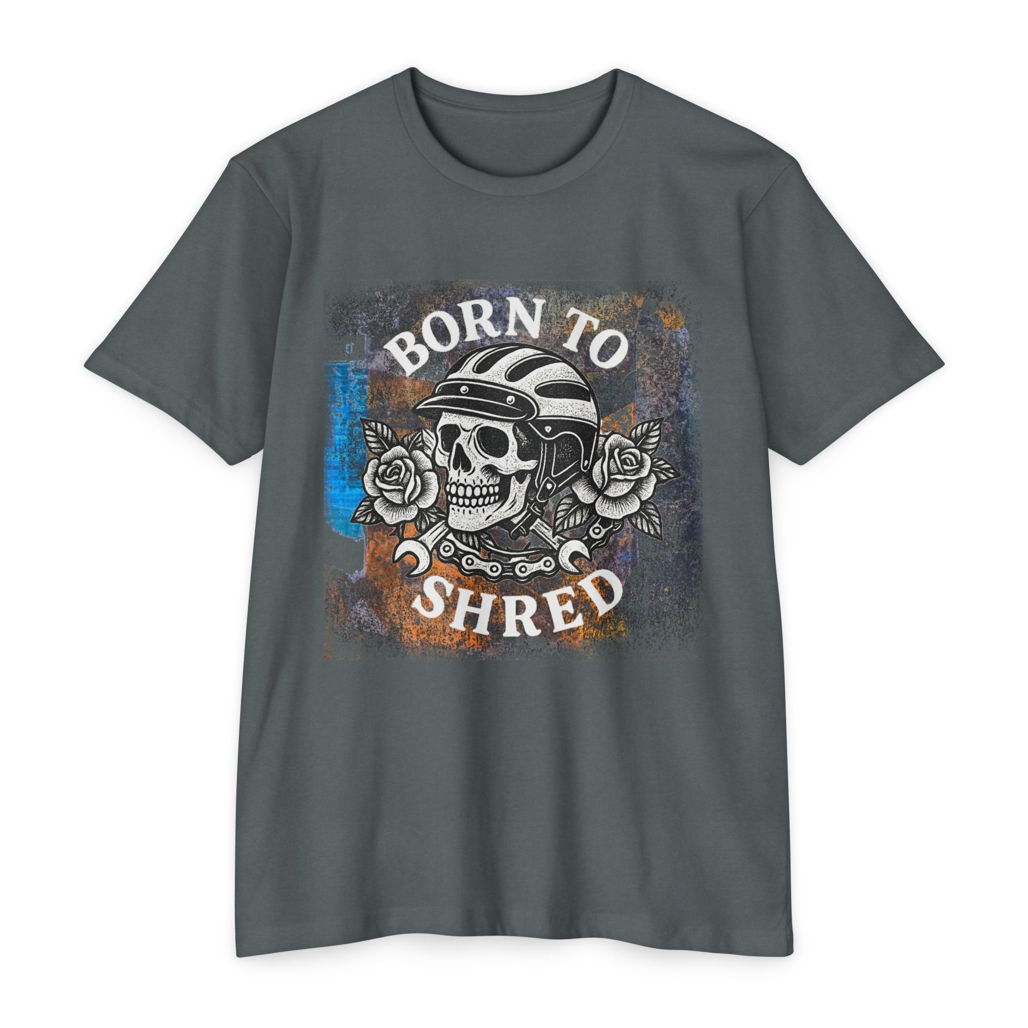 Born to Shred Oversized Skull Women's Tee