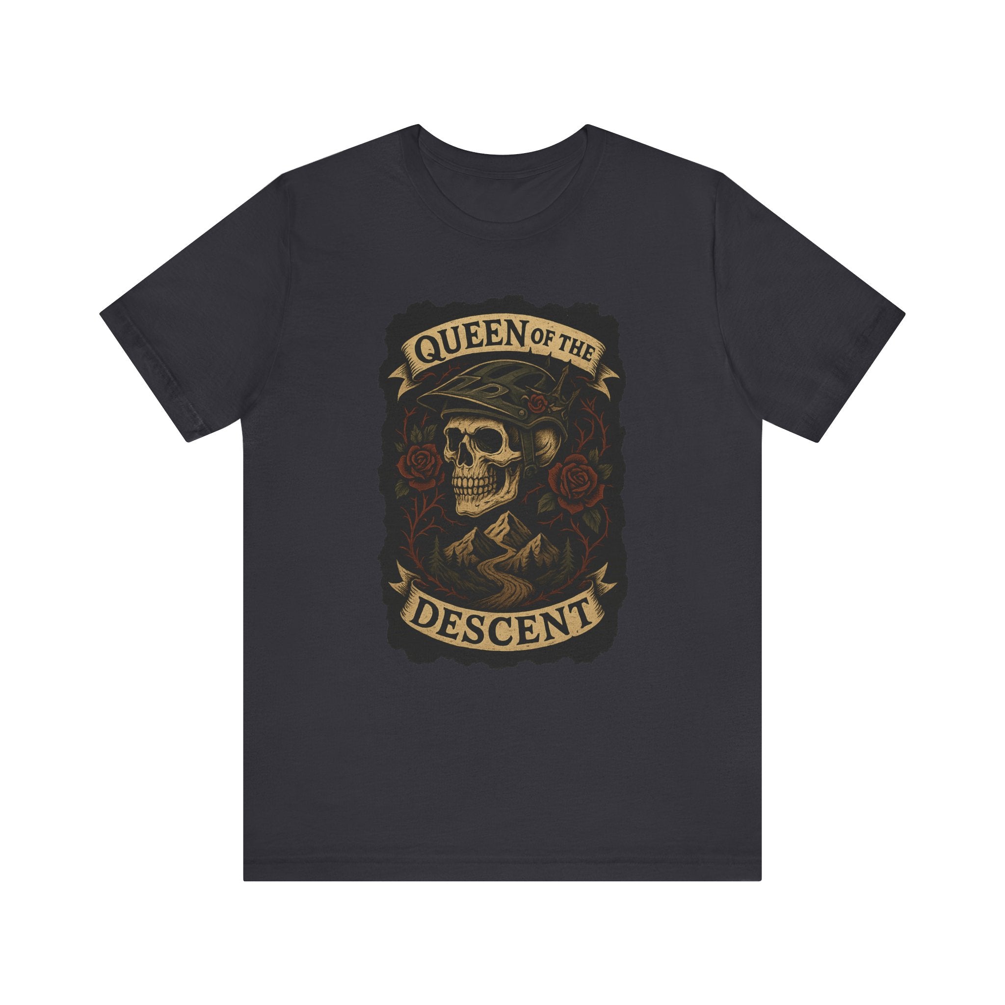 Queen of the Descent Skull Tee - Women's Short Sleeve T-Shirt
