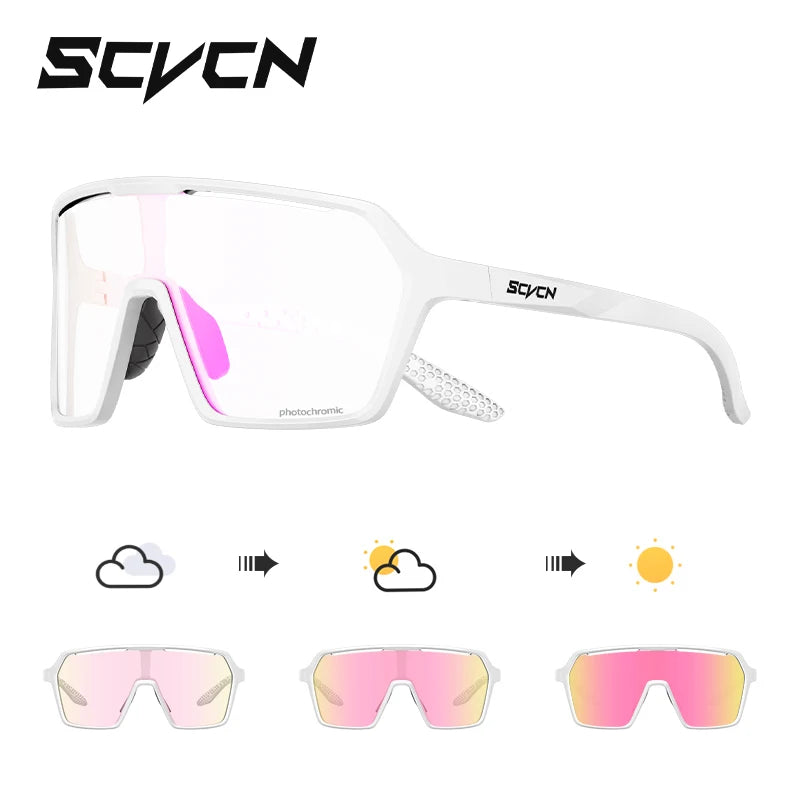 Photochromic Cycling Sunglasses for Outdoor Sports