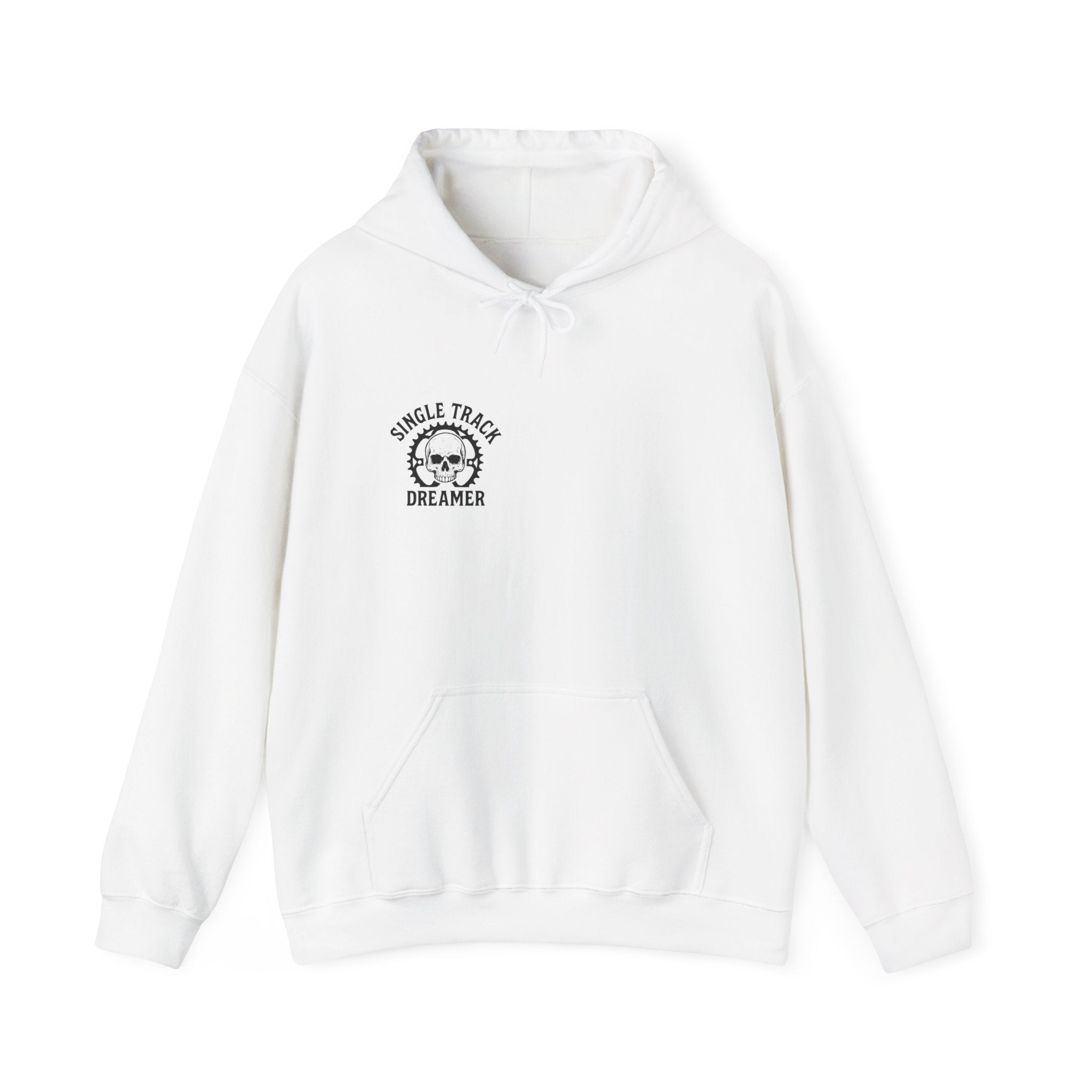 Men's Hooded Sweatshirt - Minimalist Design for Everyday Comfort
