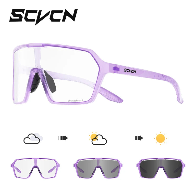 Photochromic Cycling Sunglasses for Outdoor Sports