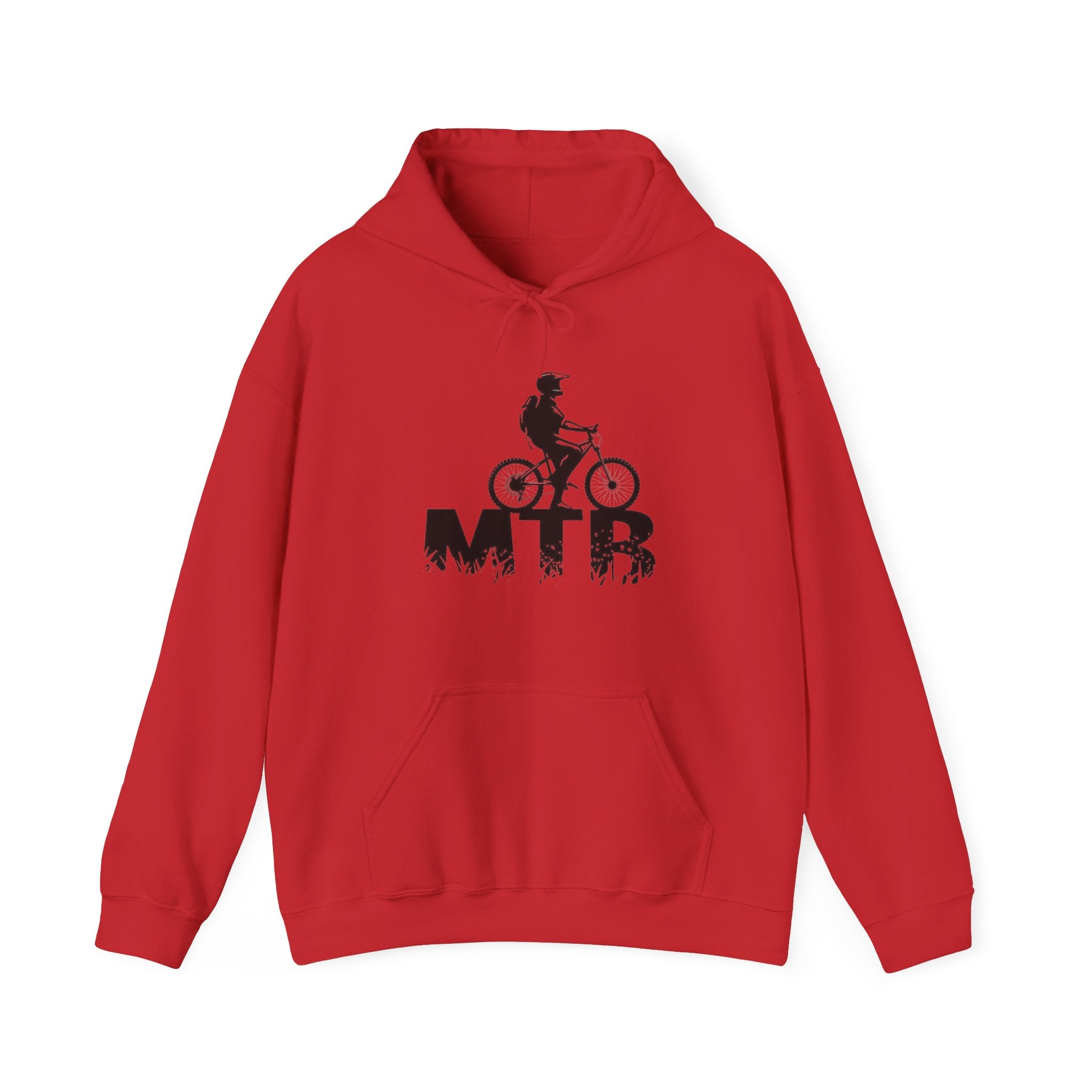 MEN'S HOODIE | MTB | WHITE/GREY/RED | S-5XL