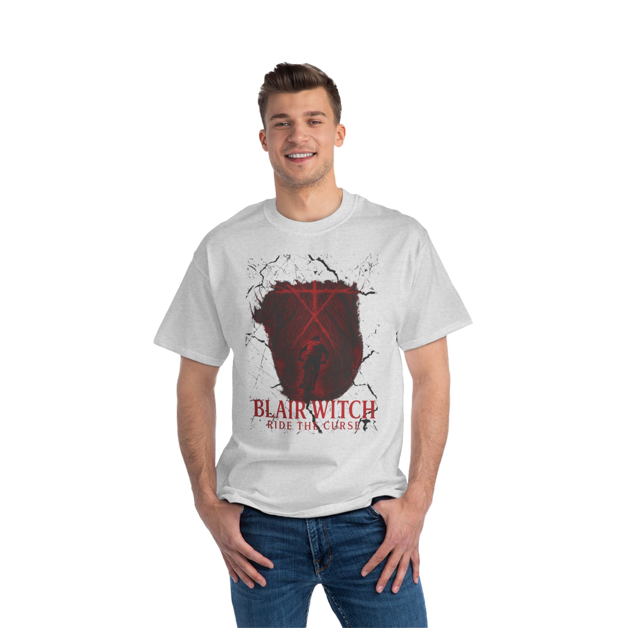Blair Witch Ride the Curse Graphic T-Shirt | The Famous Loftus Trail Segment