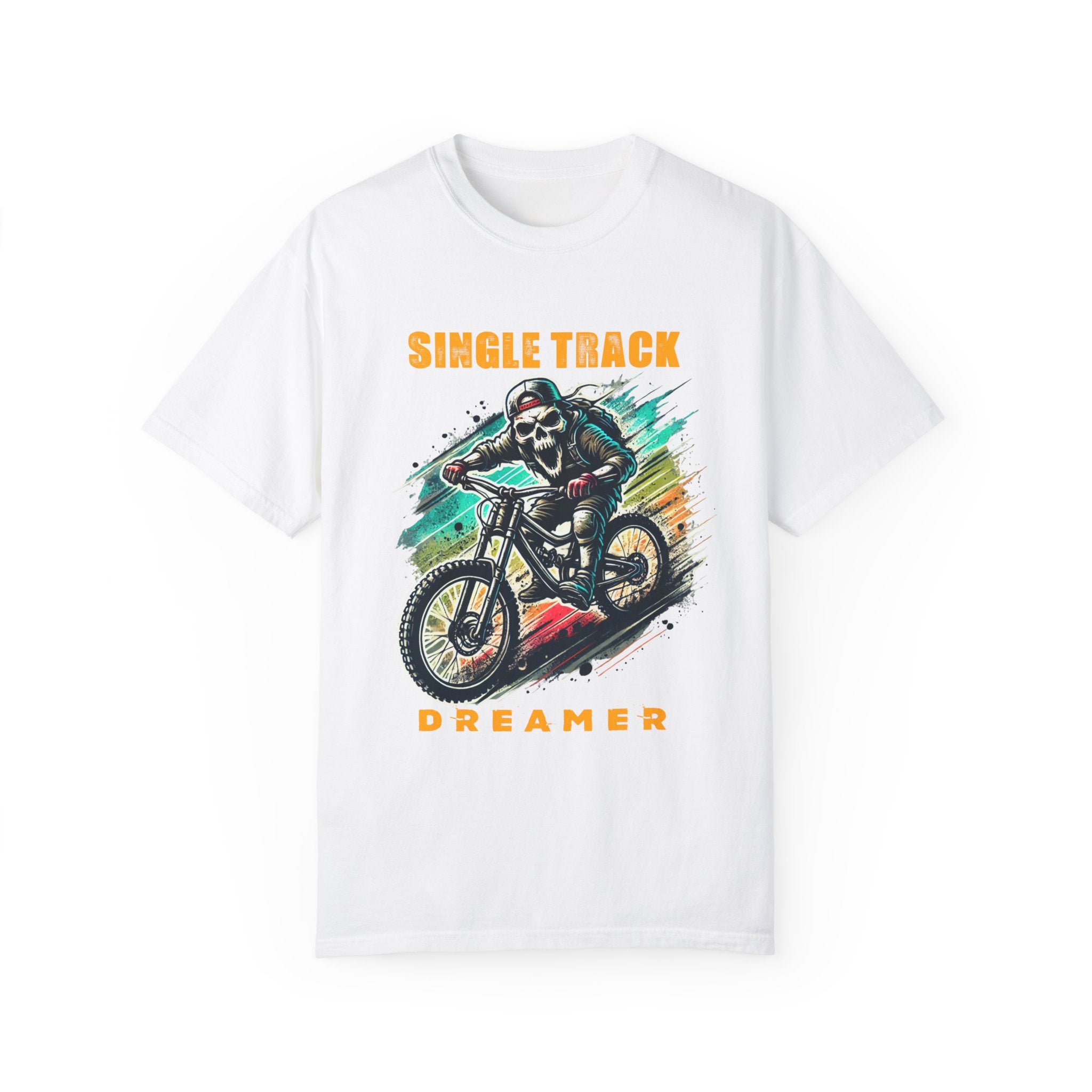 Mountain Bike Skull Men's T-shirt