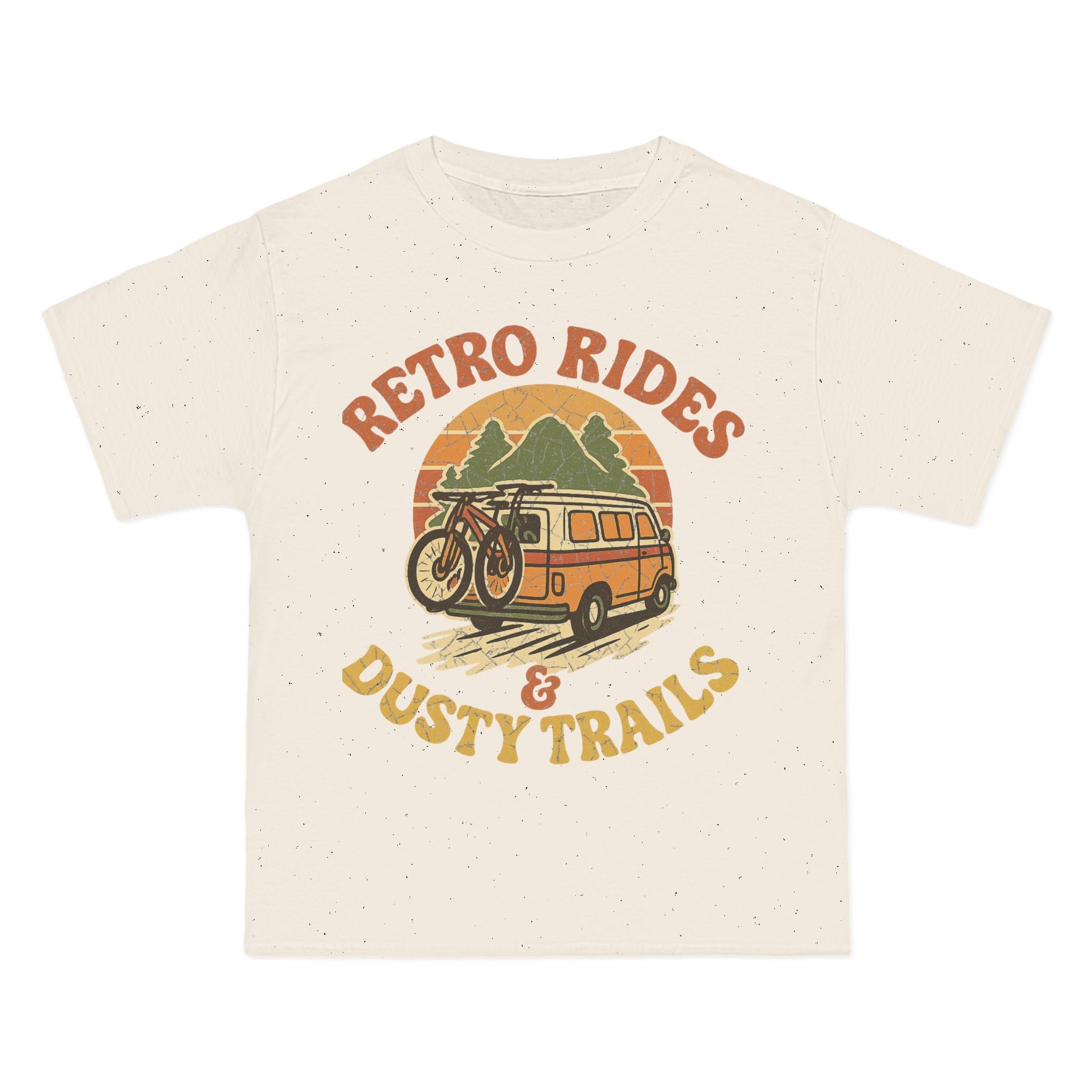 Women's Retro Rides Graphic T-Shirt for MTB Lovers