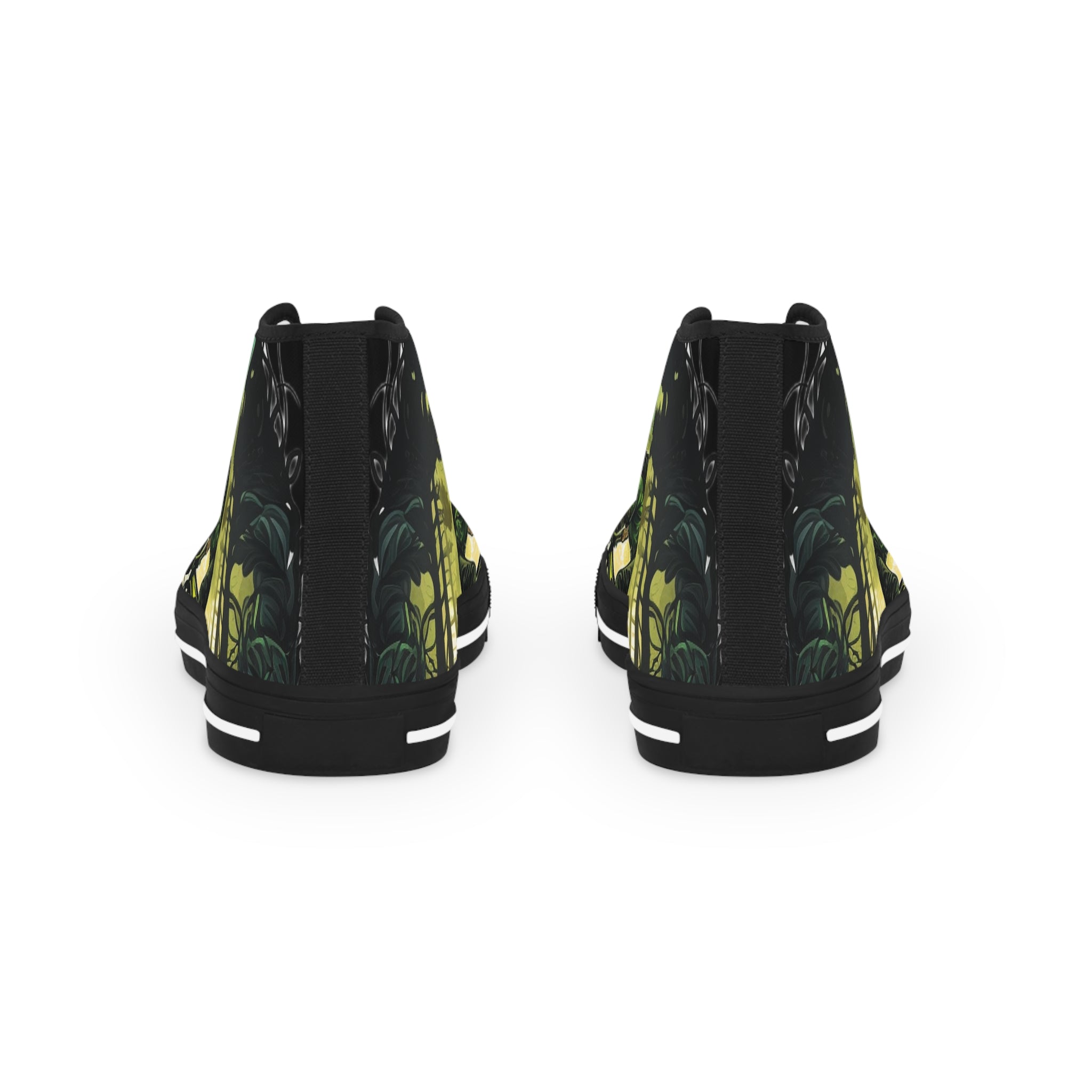 Men’s High Top MTB Sneakers – Breathable Canvas | Shock-Absorbing Trail Rider Shoes