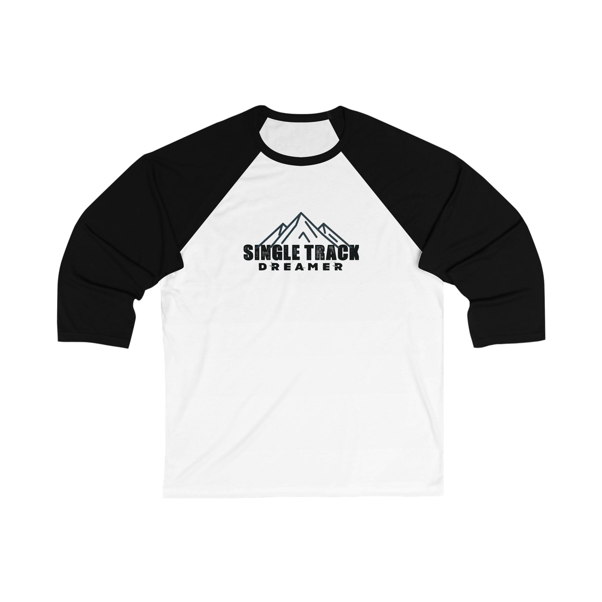 Men's 3/4 Sleeve Tee - Single Track Dreamer Shirt