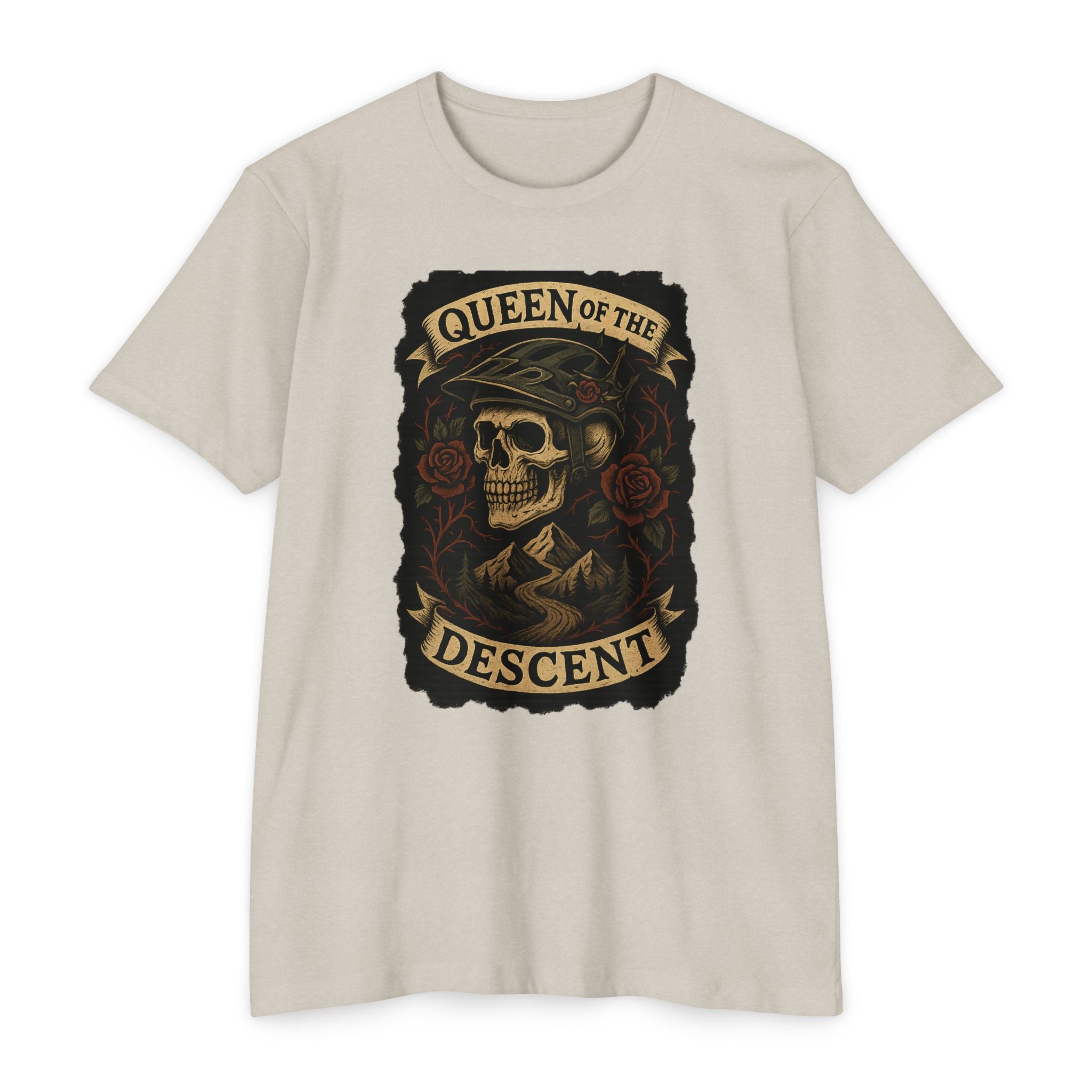 Queen of the Descent Skull Tee - Women's Short Sleeve T-Shirt