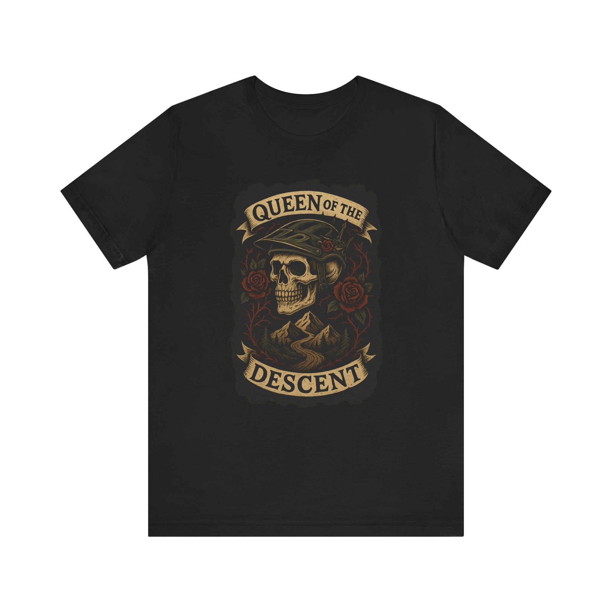 Queen of the Descent Skull Tee - Women's Short Sleeve T-Shirt
