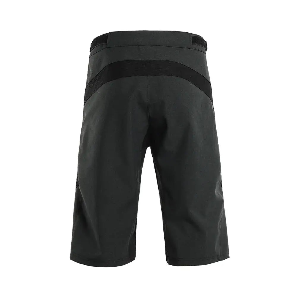 the back view of a black shorts