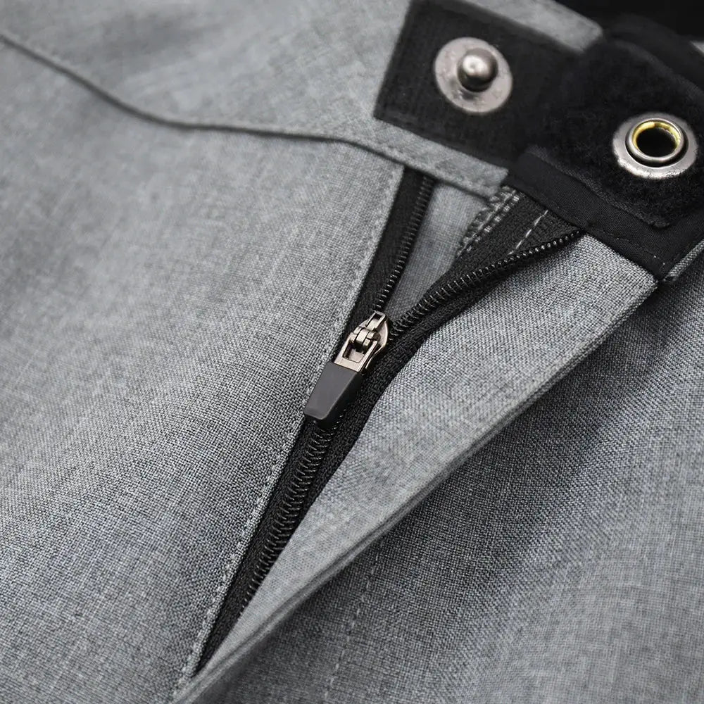a close up of a jacket with a zipper