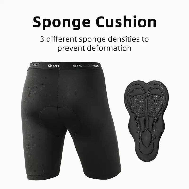a pair of men's underwear with the words sponge cushion