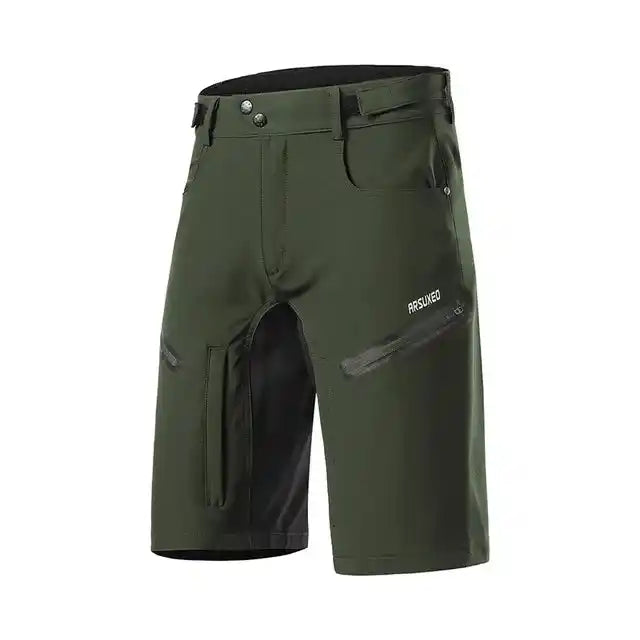 ARSUXEO Men Cycling Shorts with Pockets for Outdoor Sports