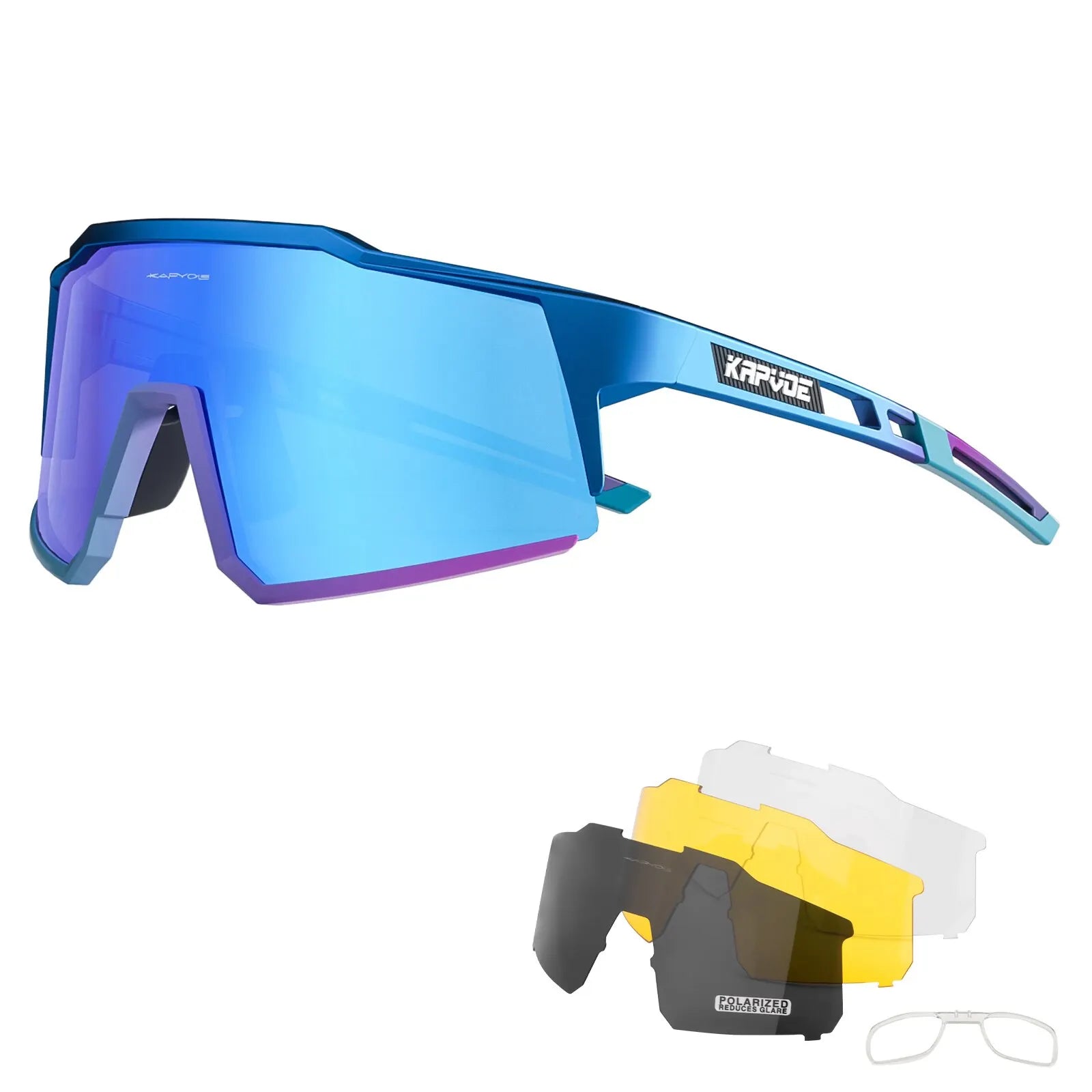 Kapvoe Polarized Cycling Glasses with UV400 Protection
