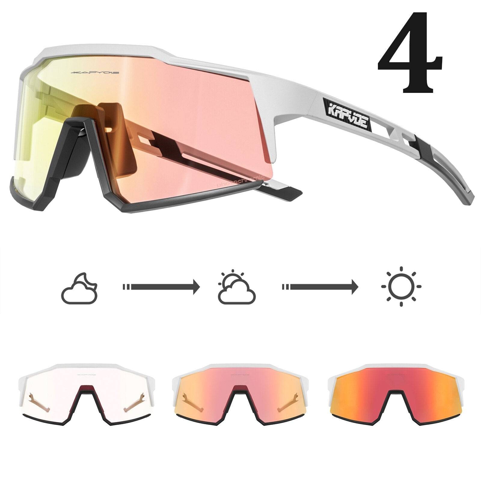 MTB GLASSES | POLARIZED LENSES UV400 - Single Track Dreamer