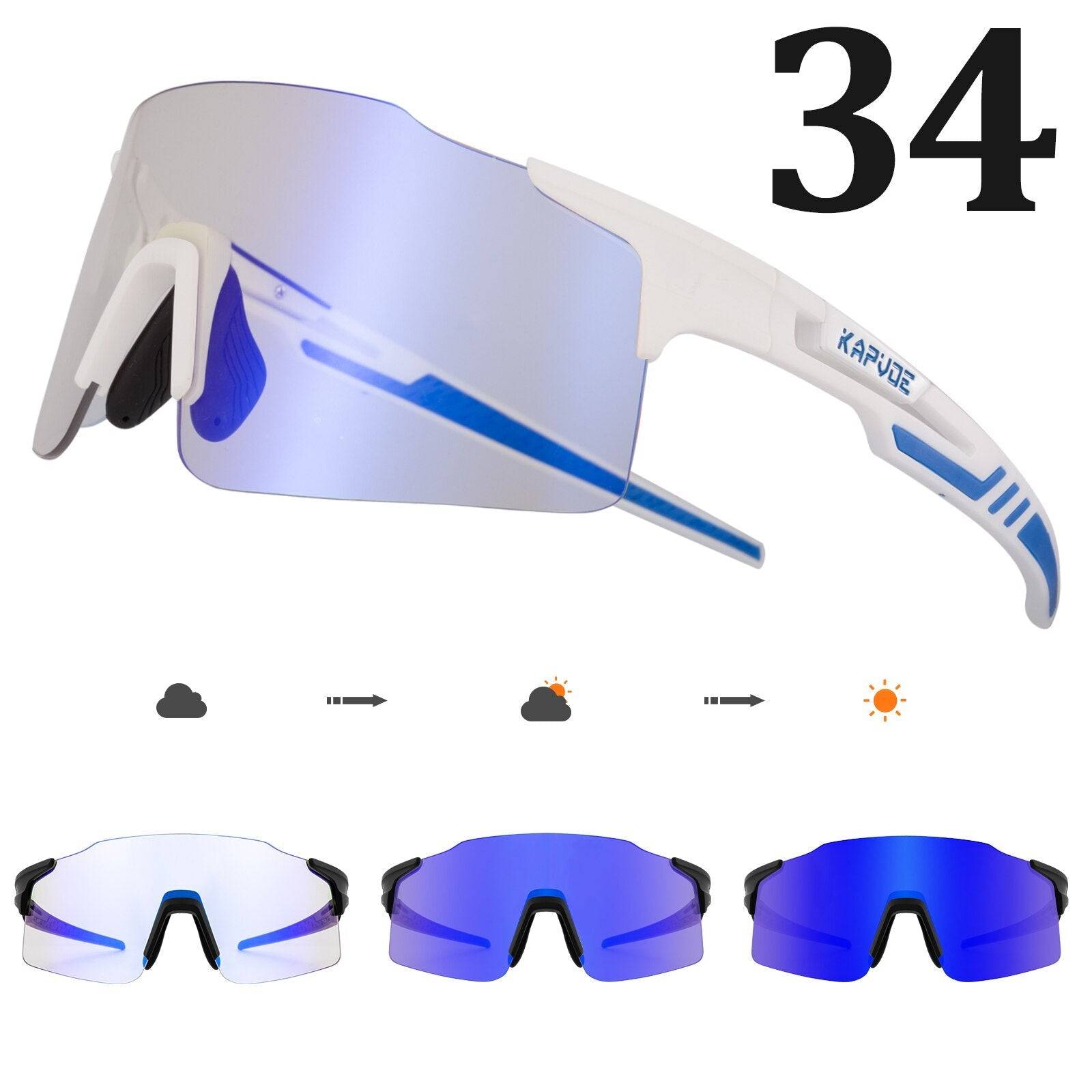 MTB GLASSES | POLARIZED LENSES UV400 - Single Track Dreamer
