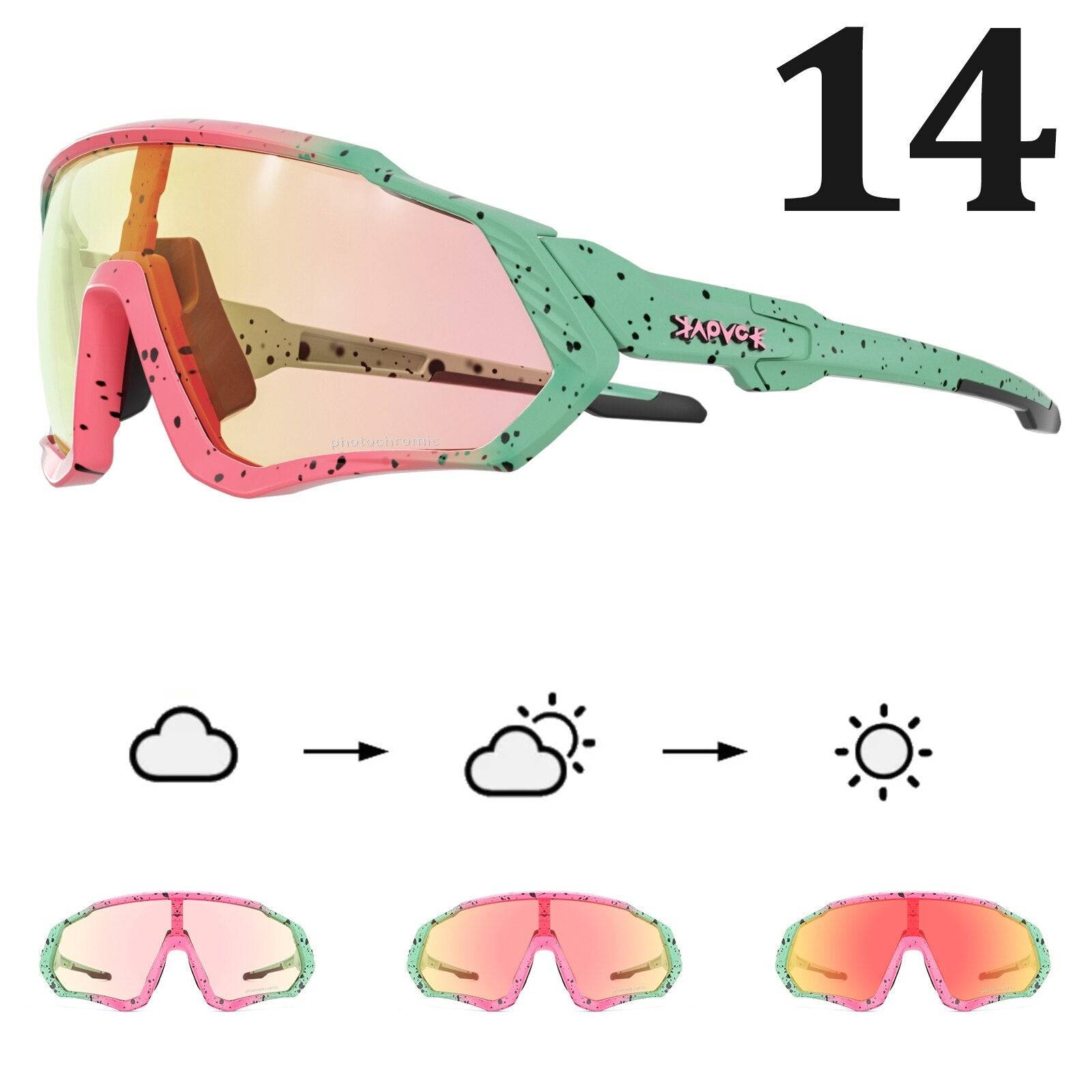 MTB GLASSES | POLARIZED LENSES UV400 - Single Track Dreamer