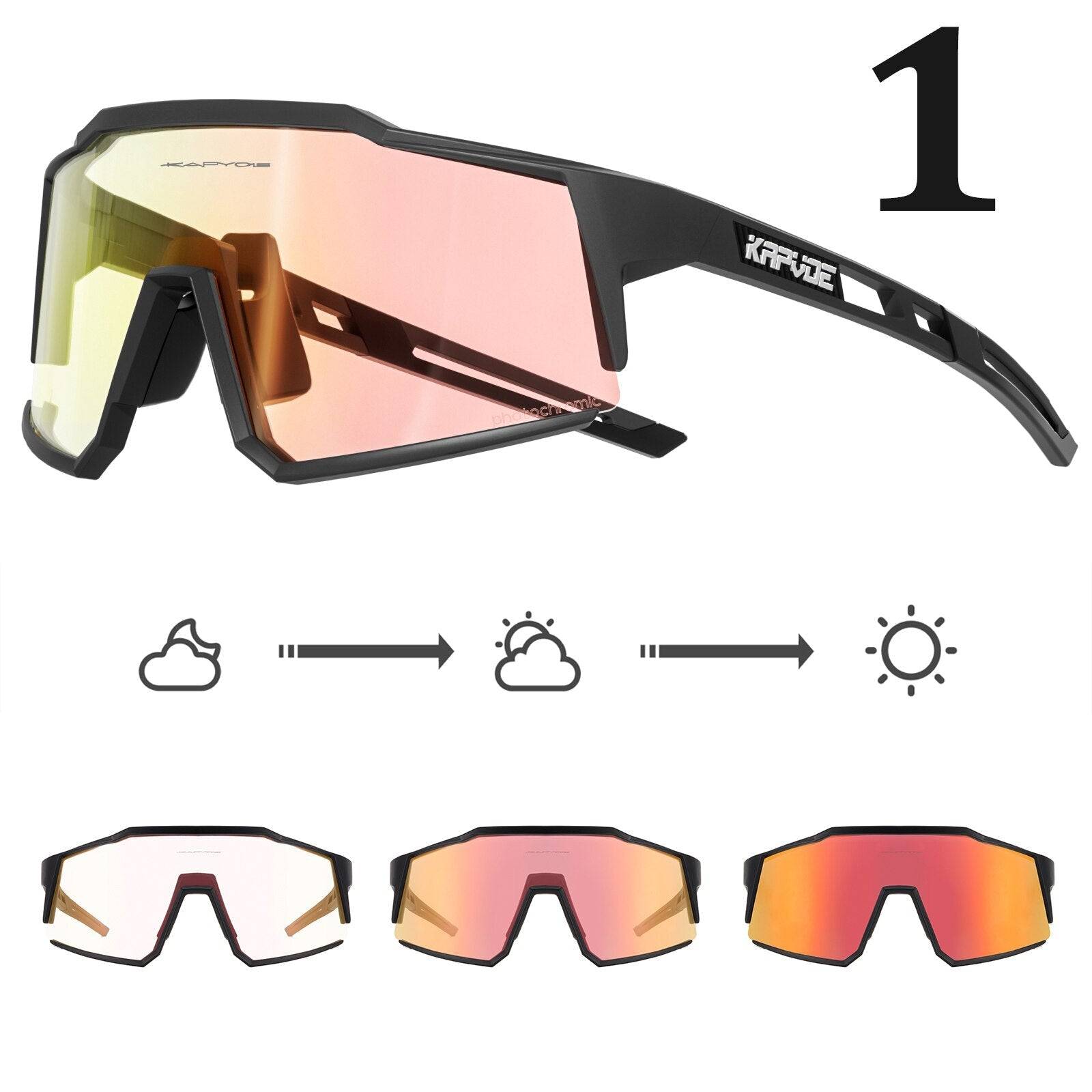 MTB GLASSES | POLARIZED LENSES UV400 - Single Track Dreamer