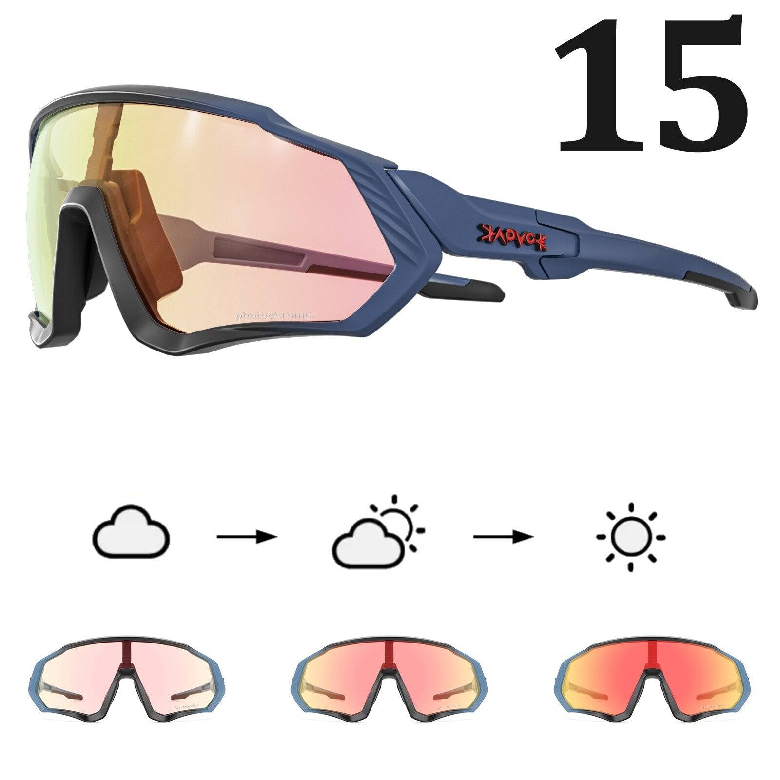 MTB GLASSES | POLARIZED LENSES UV400 - Single Track Dreamer