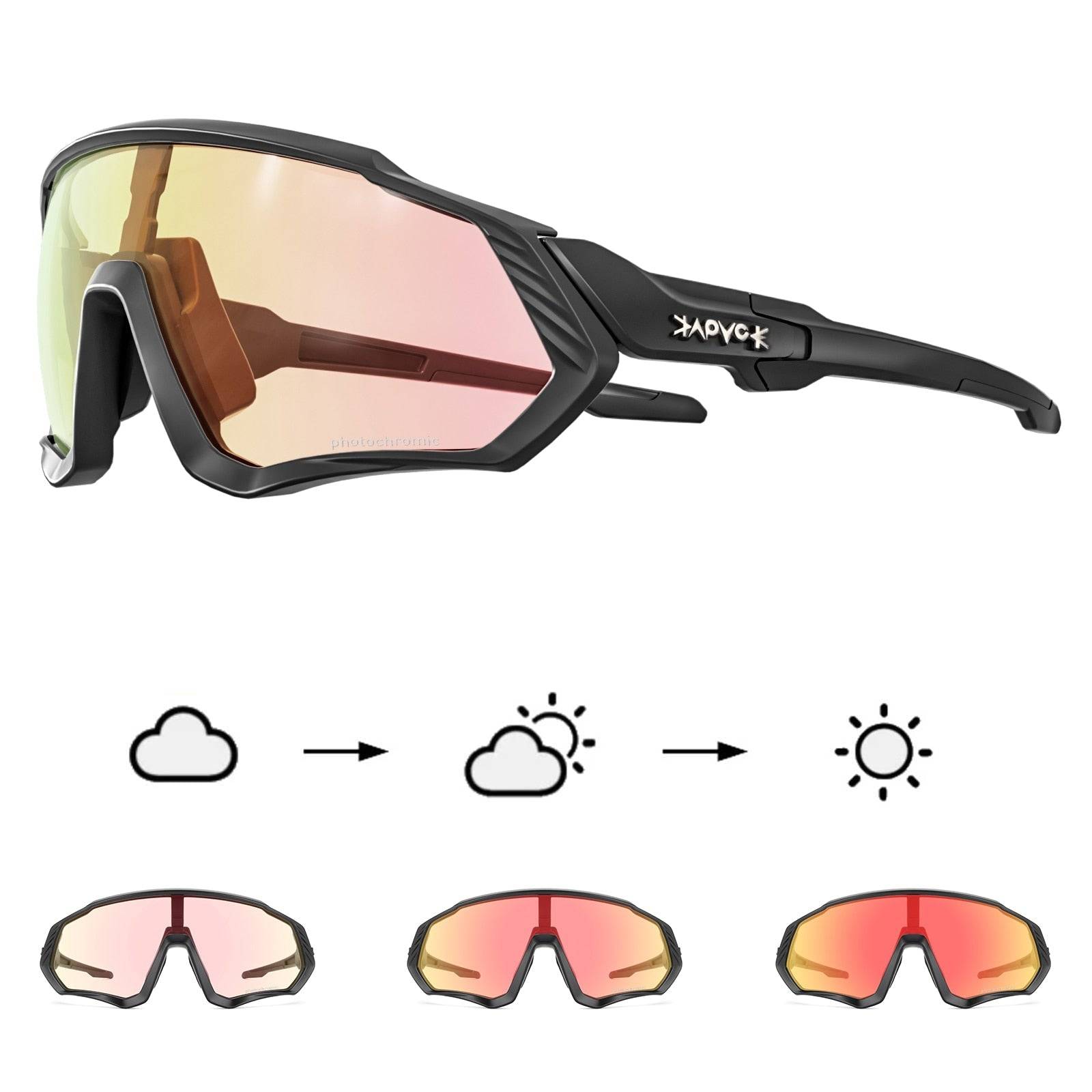 MTB GLASSES | POLARIZED LENSES UV400 - Single Track Dreamer