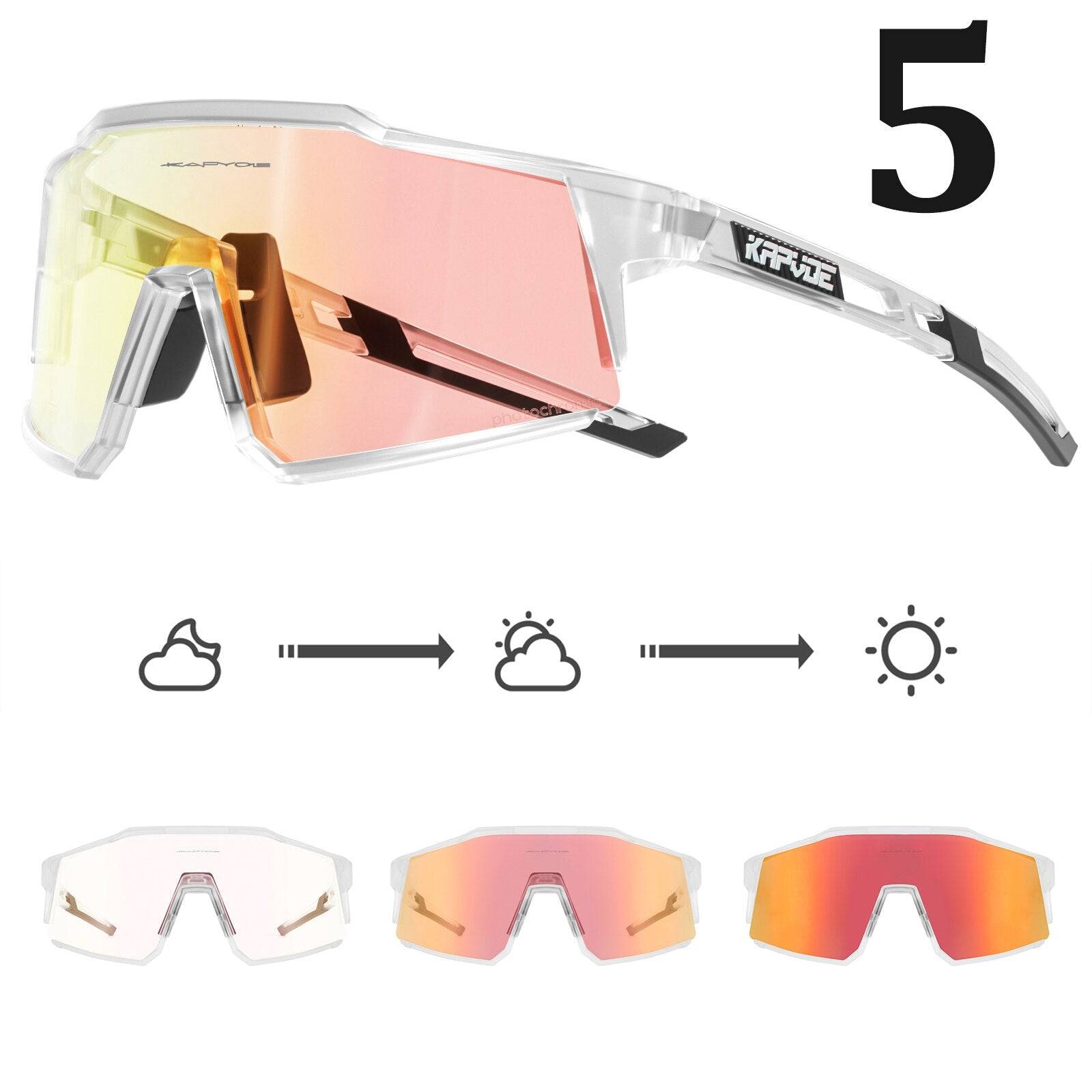 MTB GLASSES | POLARIZED LENSES UV400 - Single Track Dreamer
