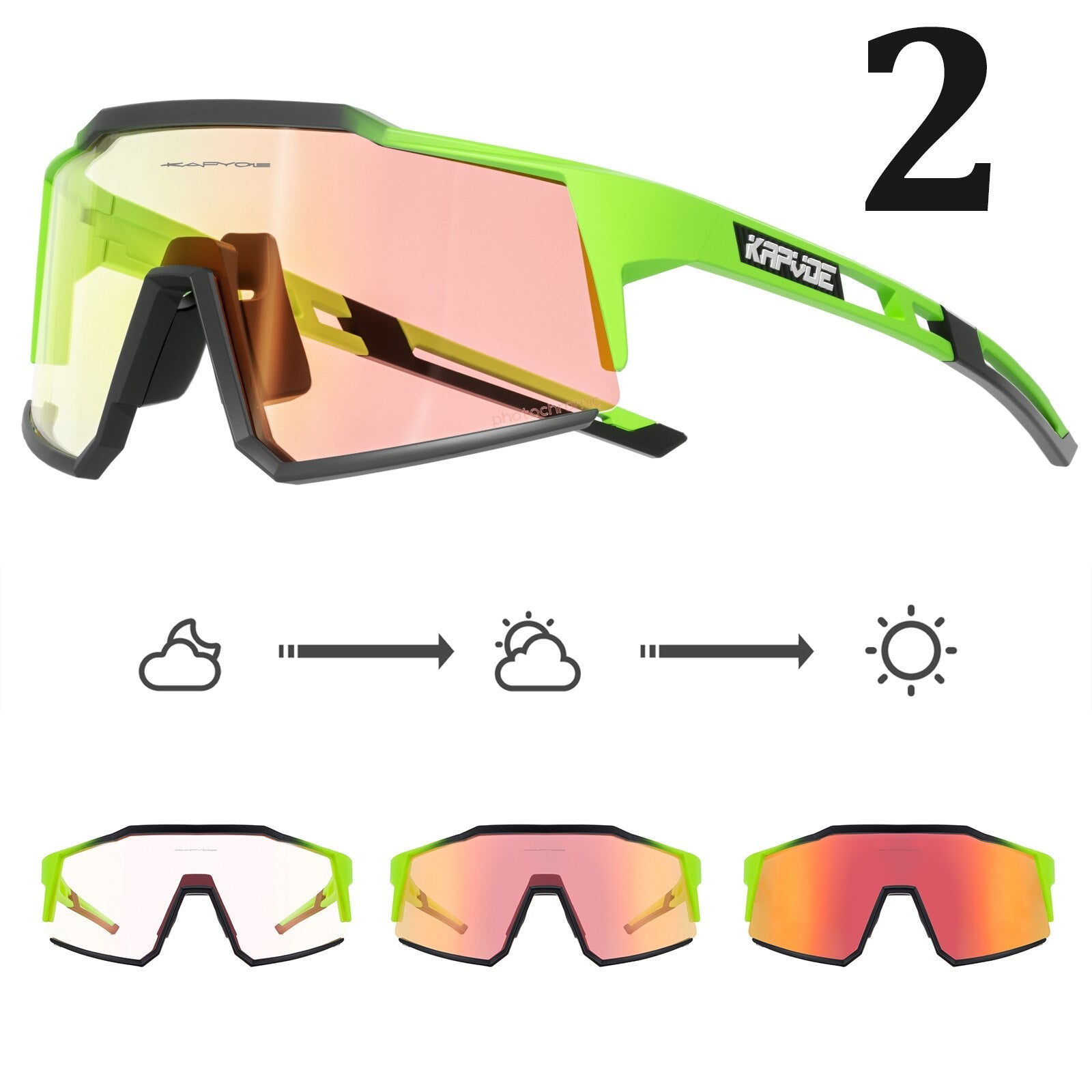 MTB GLASSES | POLARIZED LENSES UV400 - Single Track Dreamer