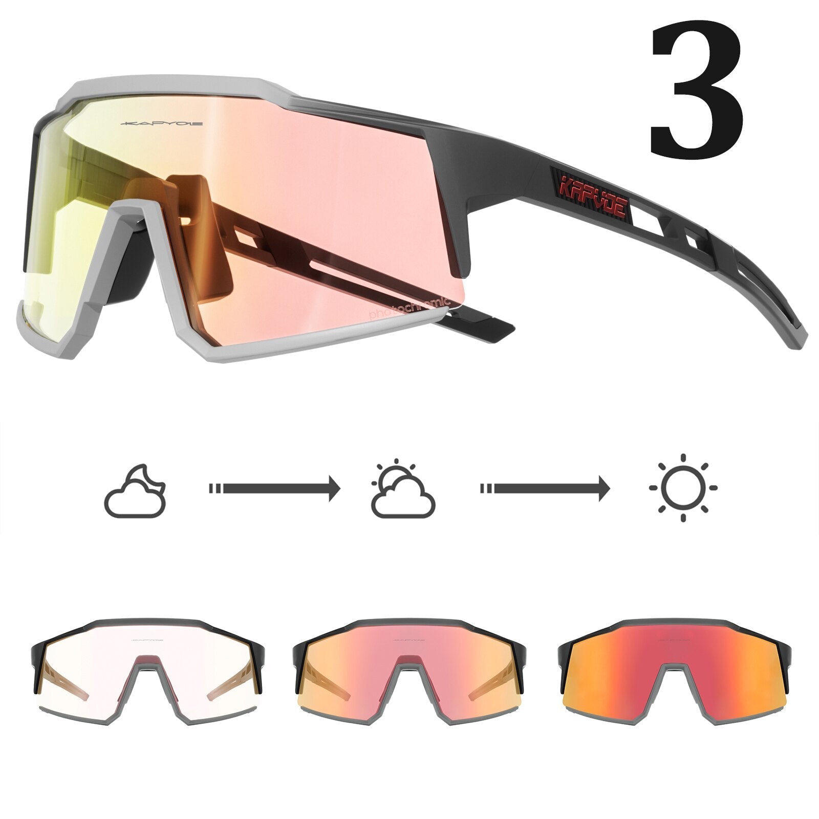 MTB GLASSES | POLARIZED LENSES UV400 - Single Track Dreamer