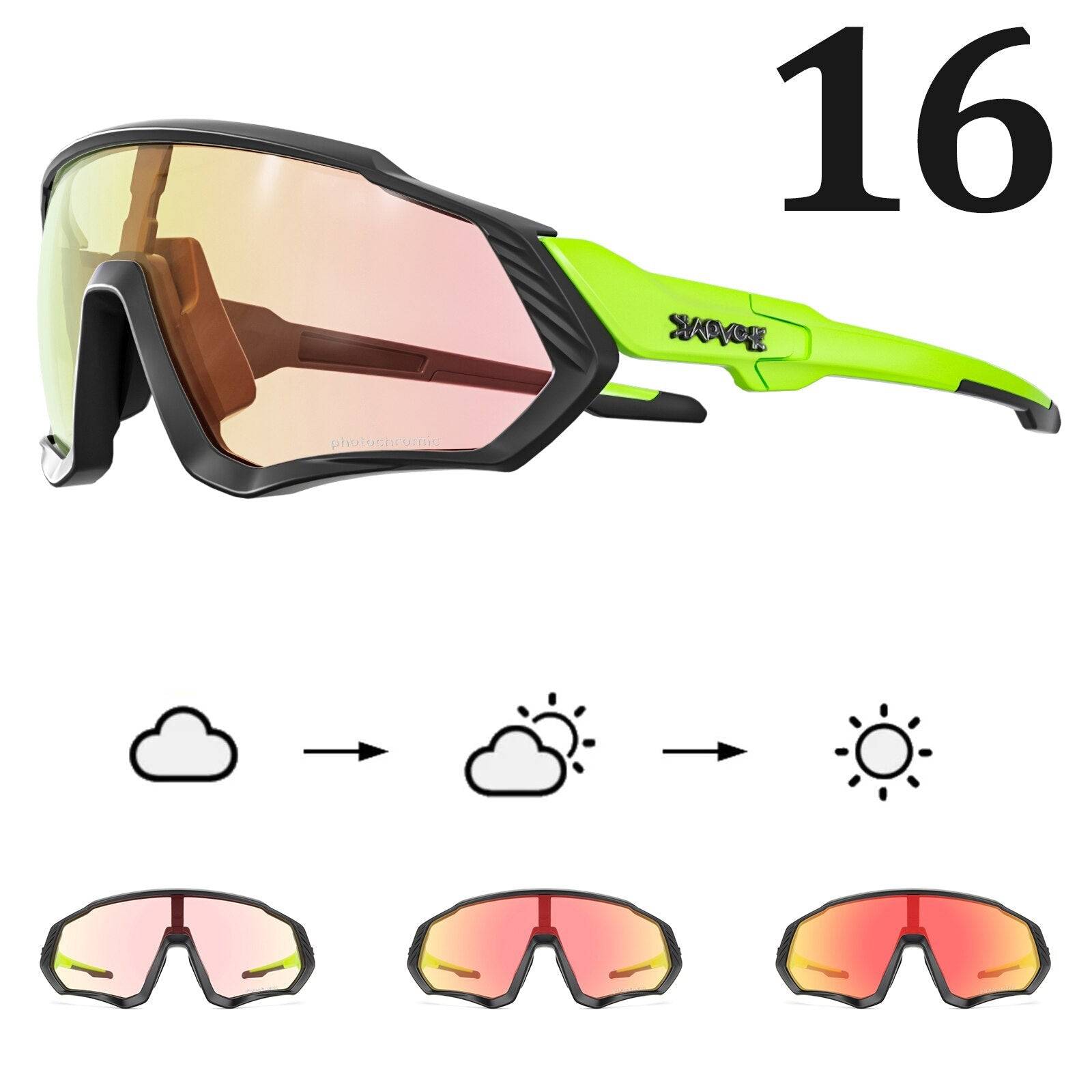 MTB GLASSES | POLARIZED LENSES UV400 - Single Track Dreamer