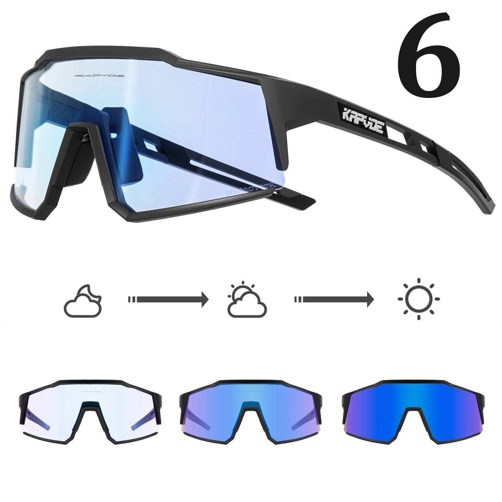 MTB GLASSES | POLARIZED LENSES UV400 - Single Track Dreamer