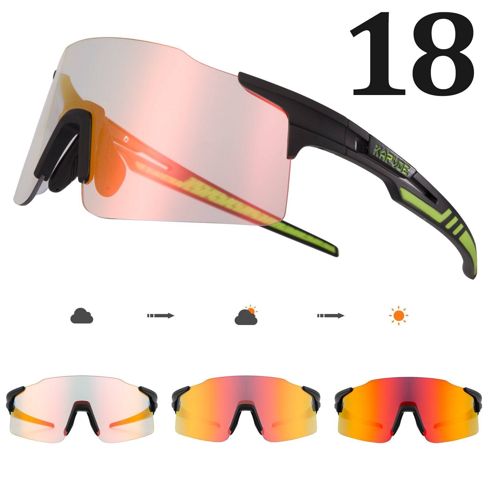 MTB GLASSES | POLARIZED LENSES UV400 - Single Track Dreamer