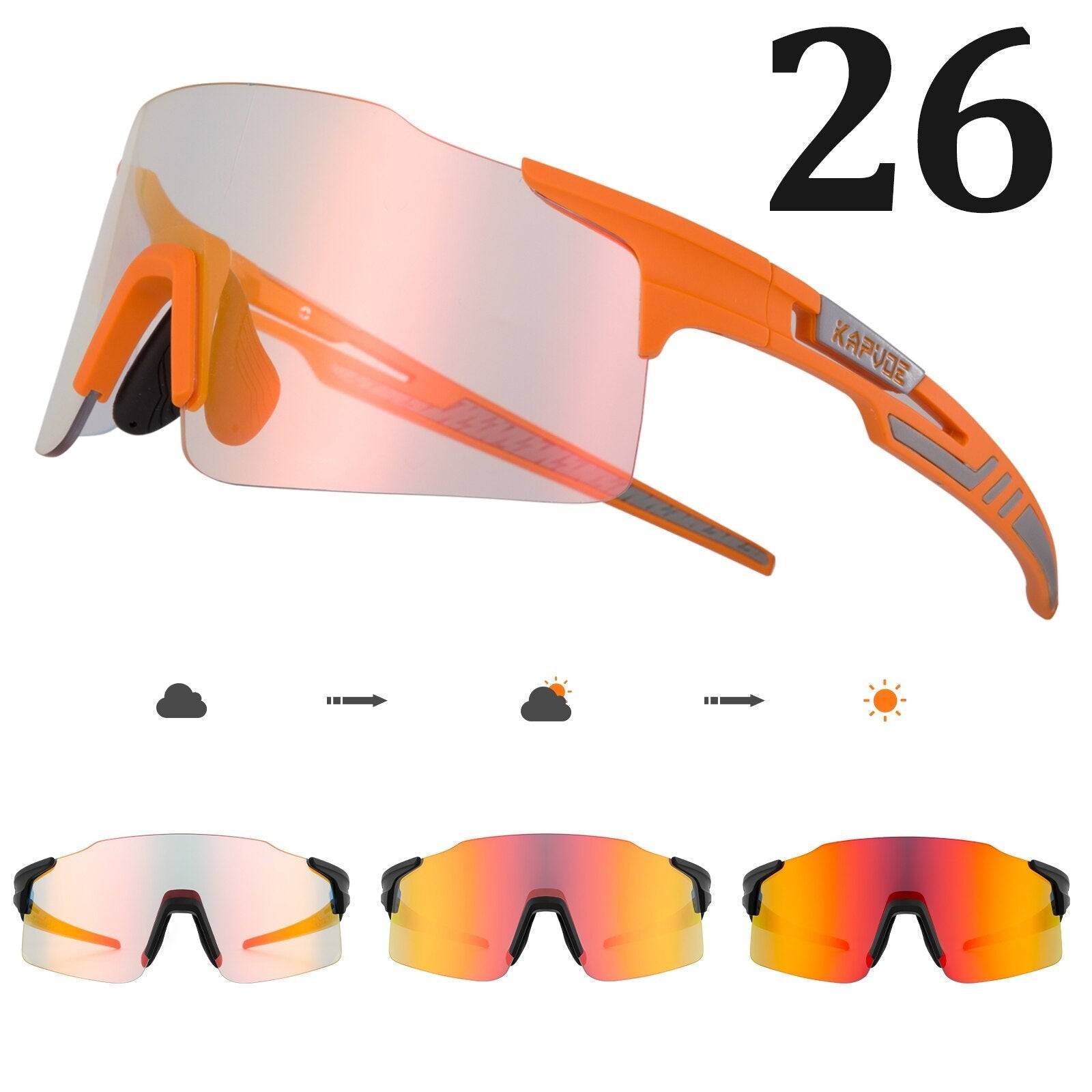 MTB GLASSES | POLARIZED LENSES UV400 - Single Track Dreamer