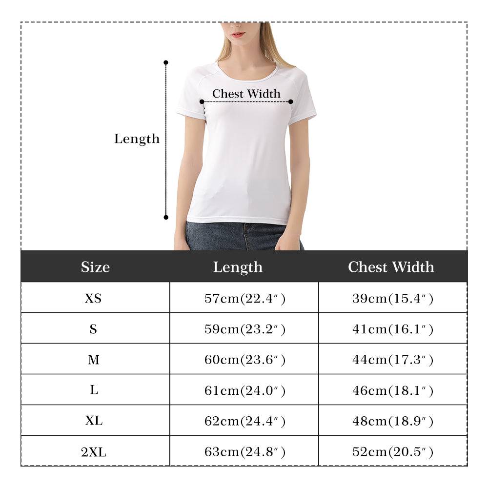 Women's All-Over Print T shirt - Single Track Dreamer