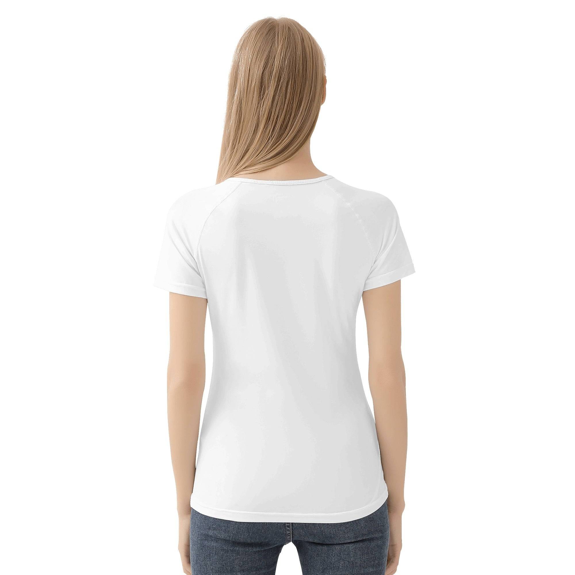 Women's All-Over Print T shirt - Single Track Dreamer