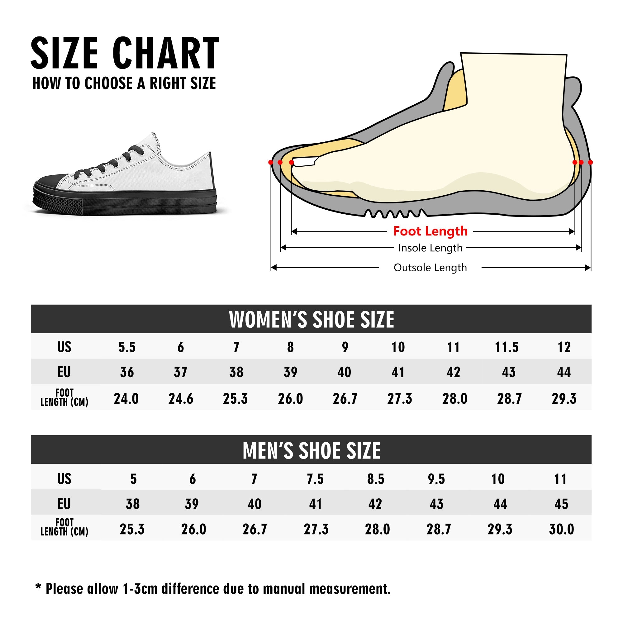 Women's Classic Low Top Canvas Shoes - Single Track Dreamer