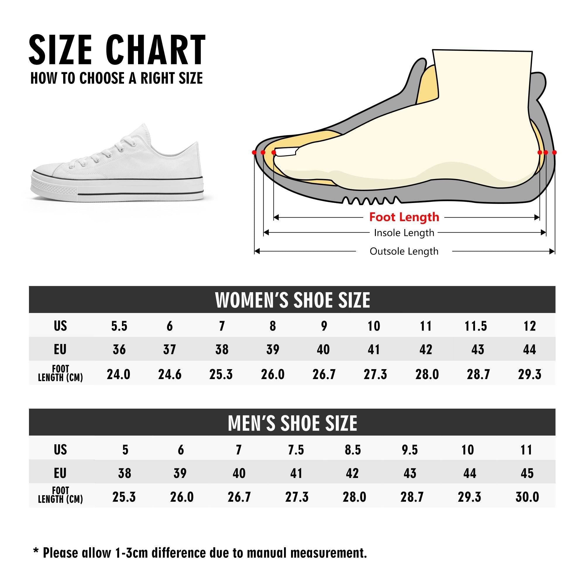 Women's Classic Low Top Canvas Shoes - Single Track Dreamer